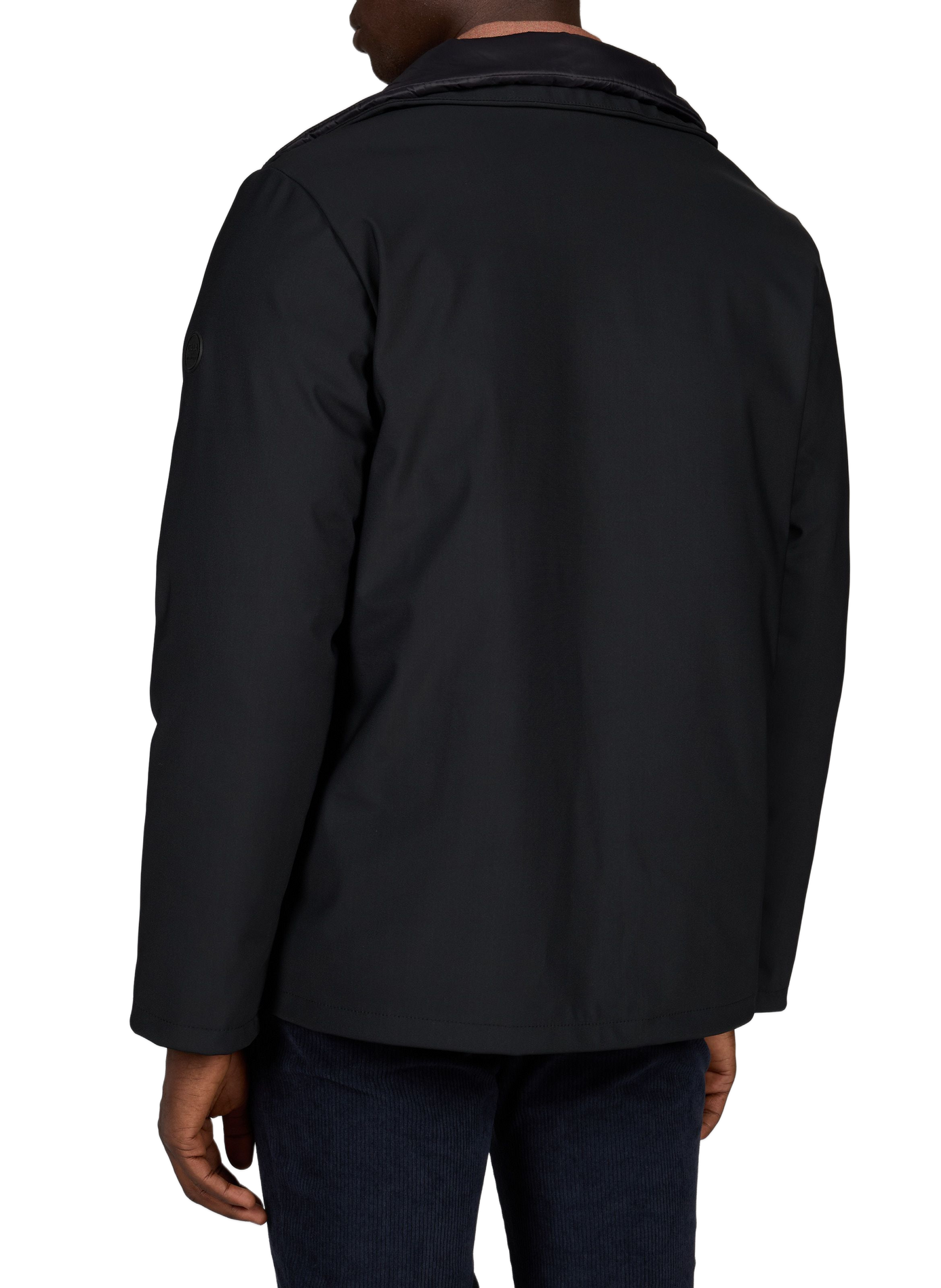 Halflange parka Gaspard Cardell met capuchon 1789 CALA Zwart