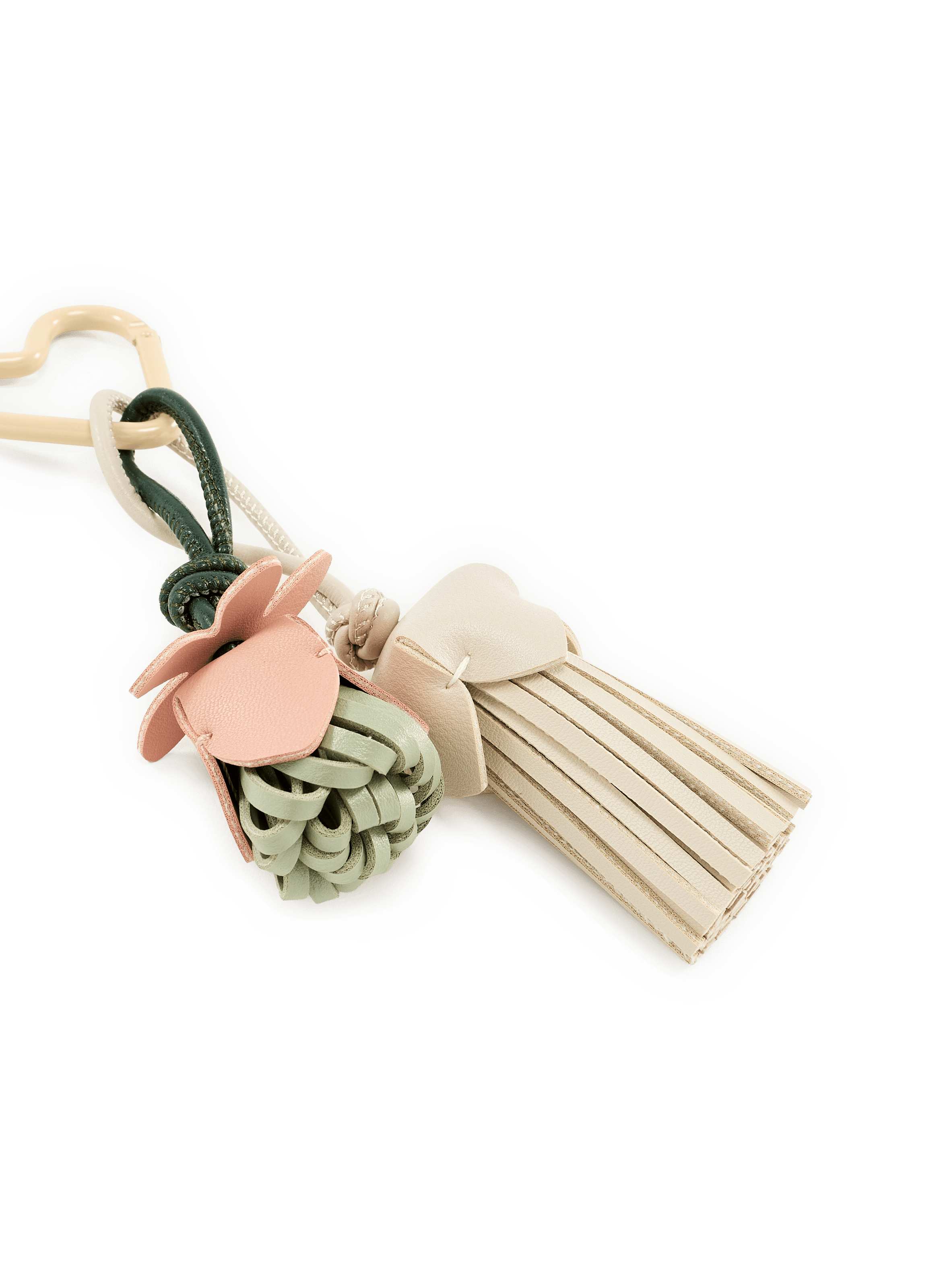 Porte-clés charms  AU PRINTEMPS PARIS Beige