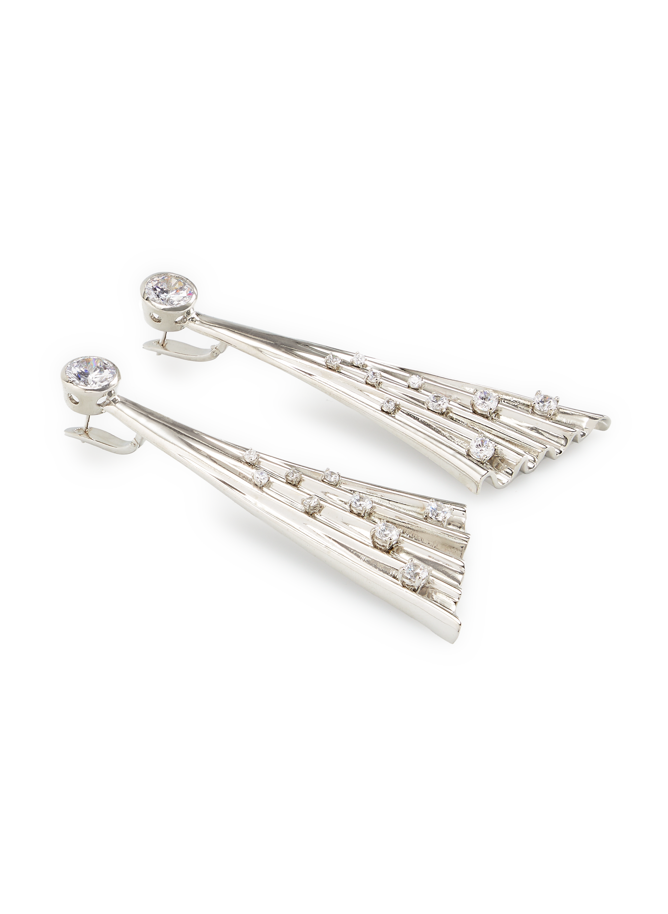 Comète earrings ALICAN ICOZ Silver