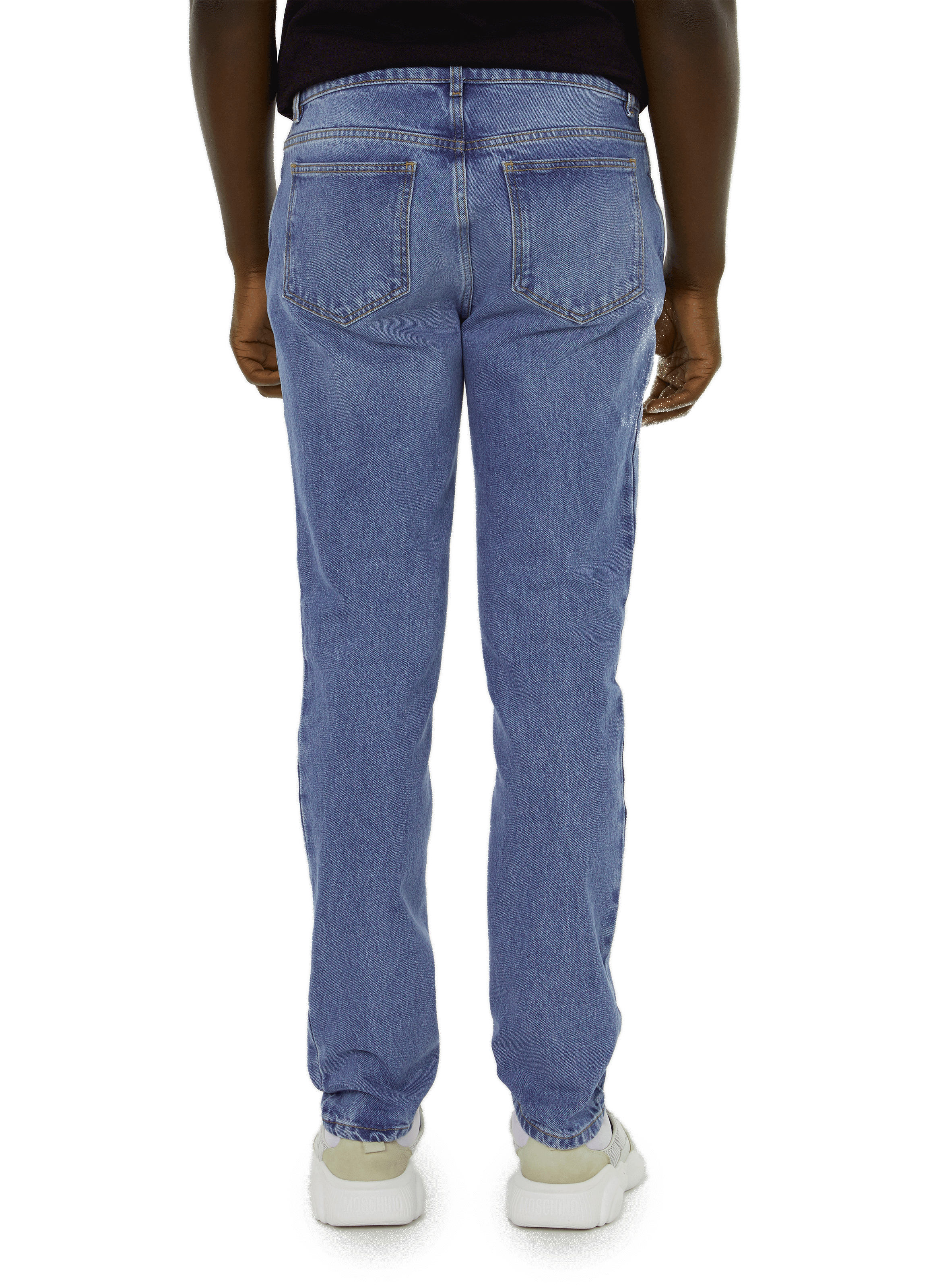 Teddy Patch jeans  MOSCHINO Blue