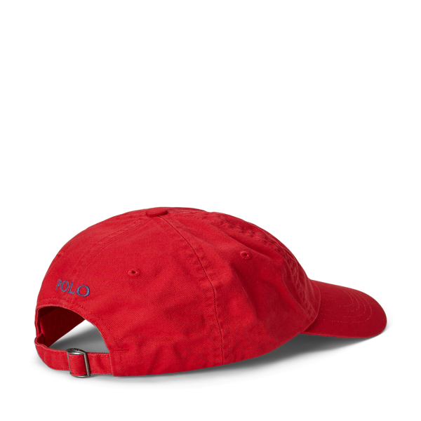 Polo Ralph Lauren Cotton Baseball Cap In Red