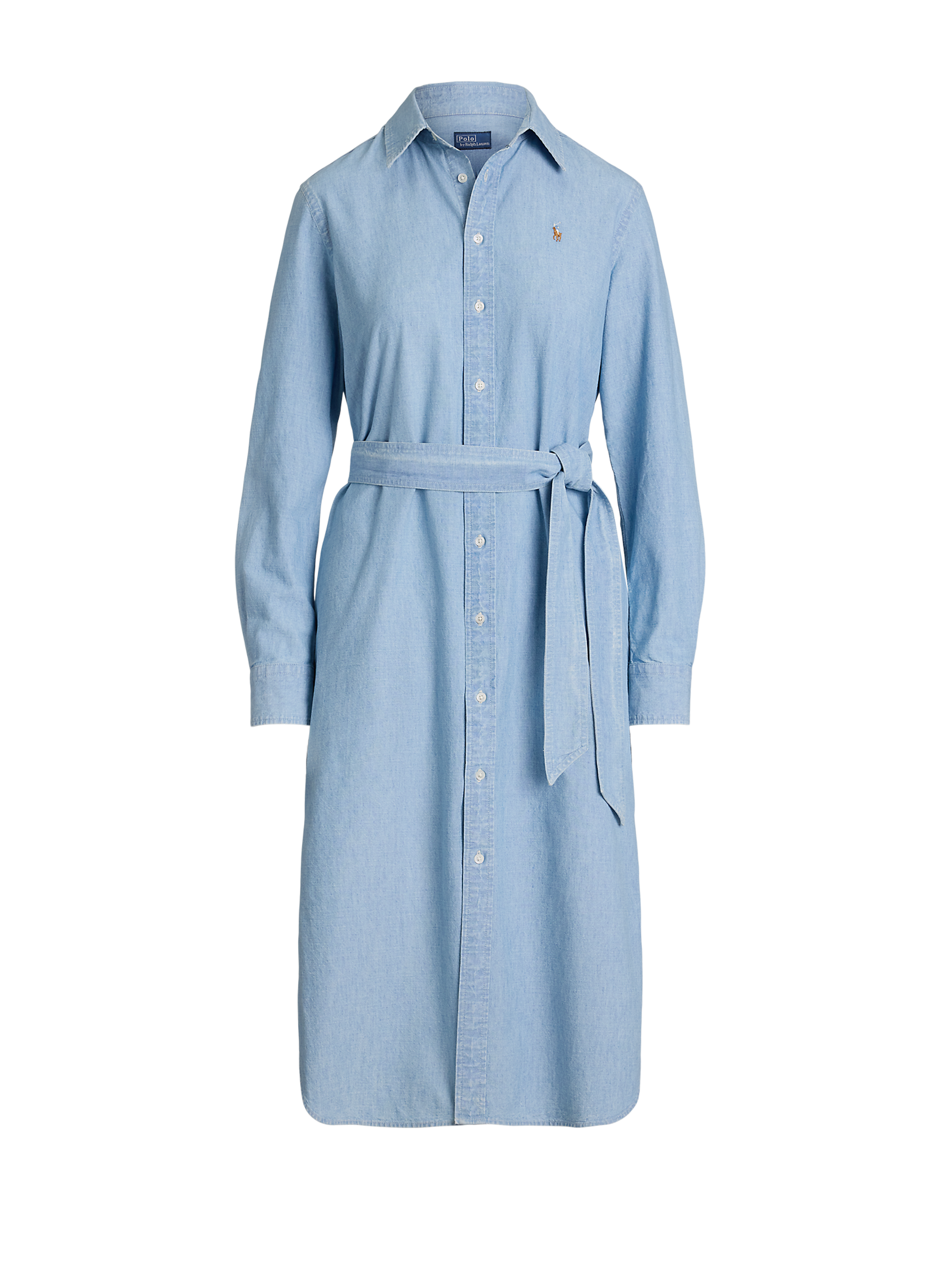 Denim shirt dress POLO RALPH LAUREN Blue