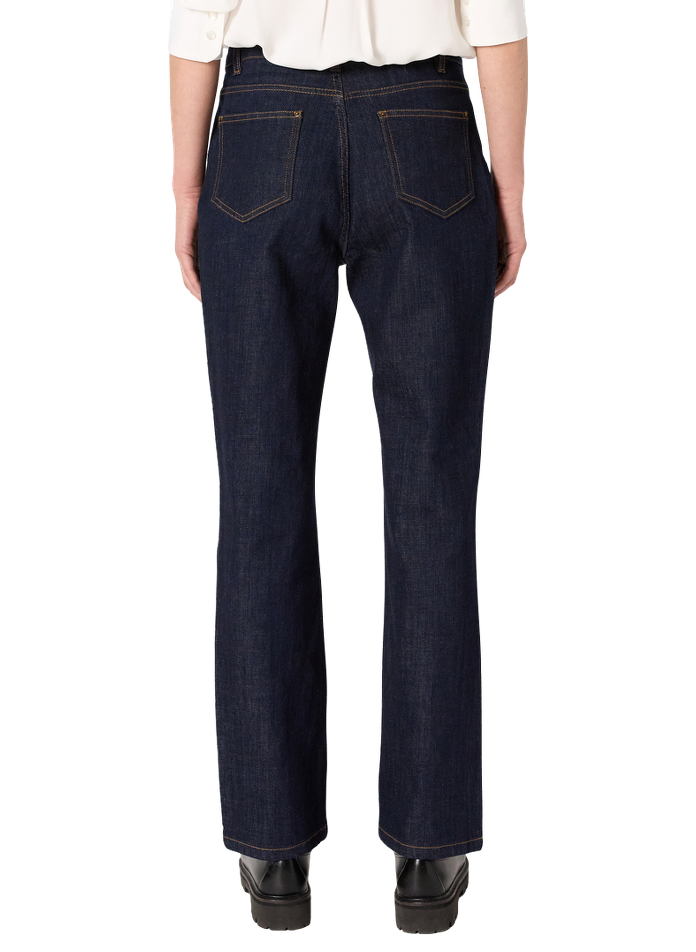 Jean brut droit - cecilia GERARD DAREL Bleu