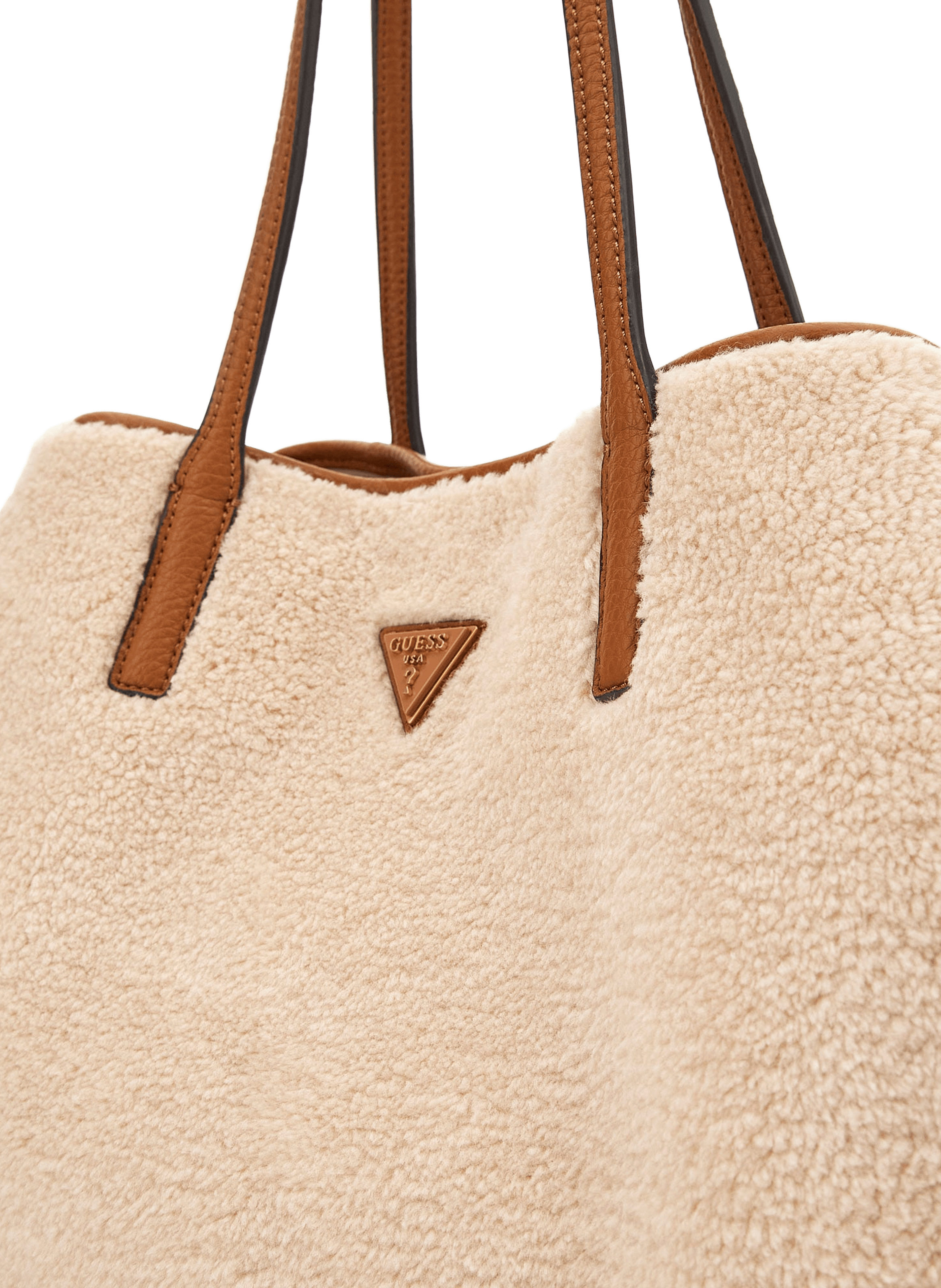 Textured Victtoria tote bag GUESS Multicolour