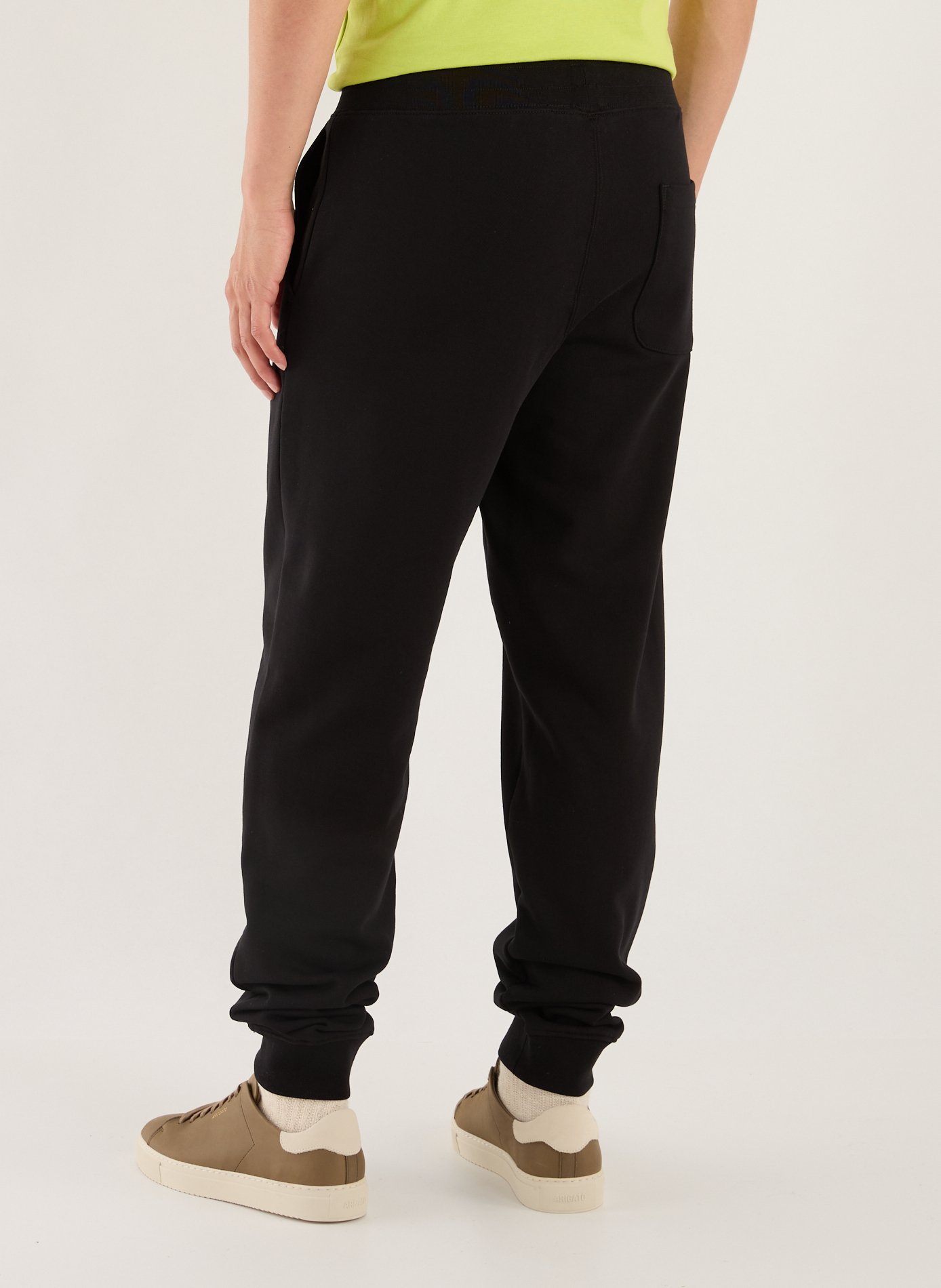Cotton joggers AU PRINTEMPS PARIS Black