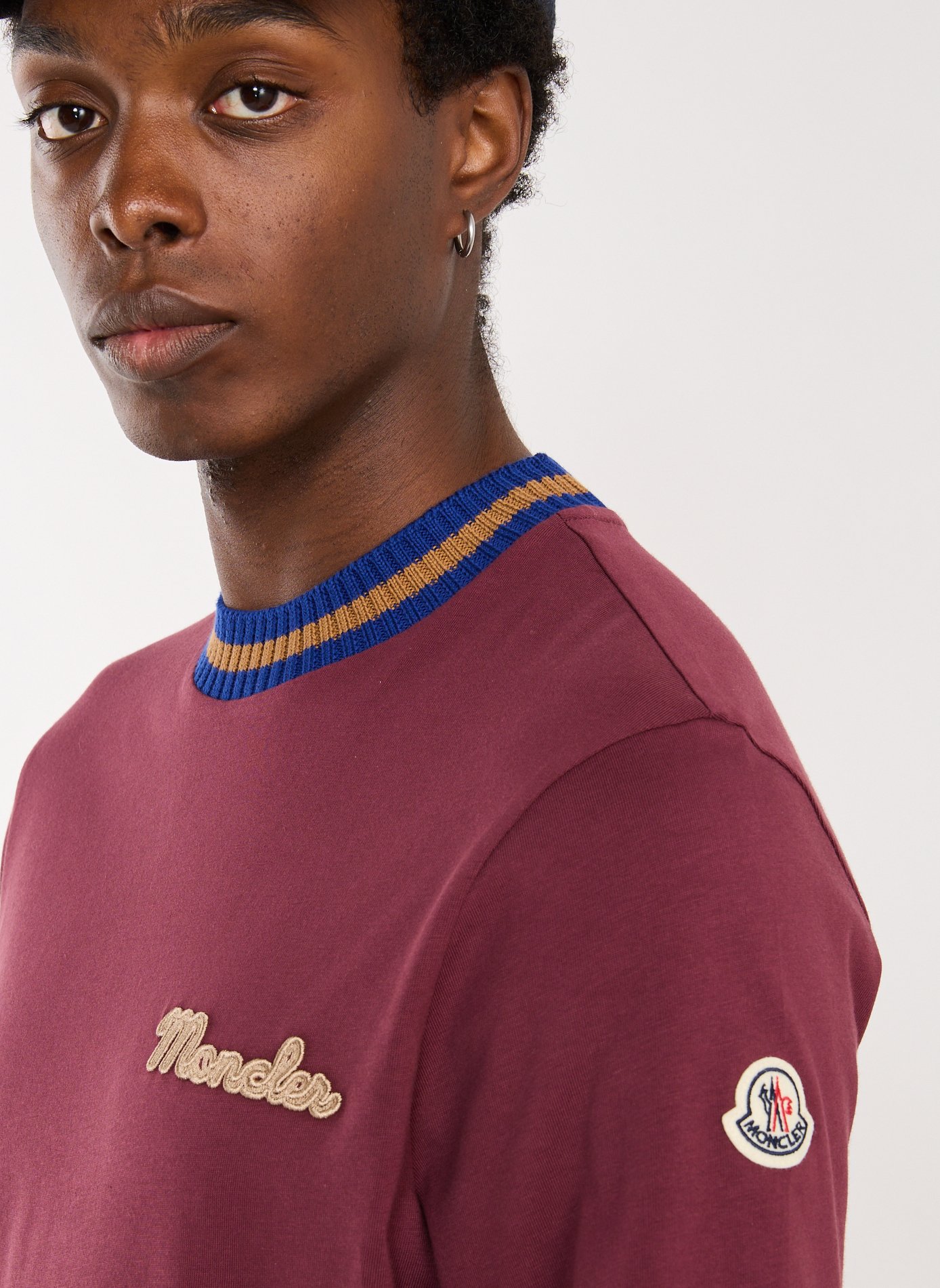 Classic Cotton T-Shirt MONCLER Red