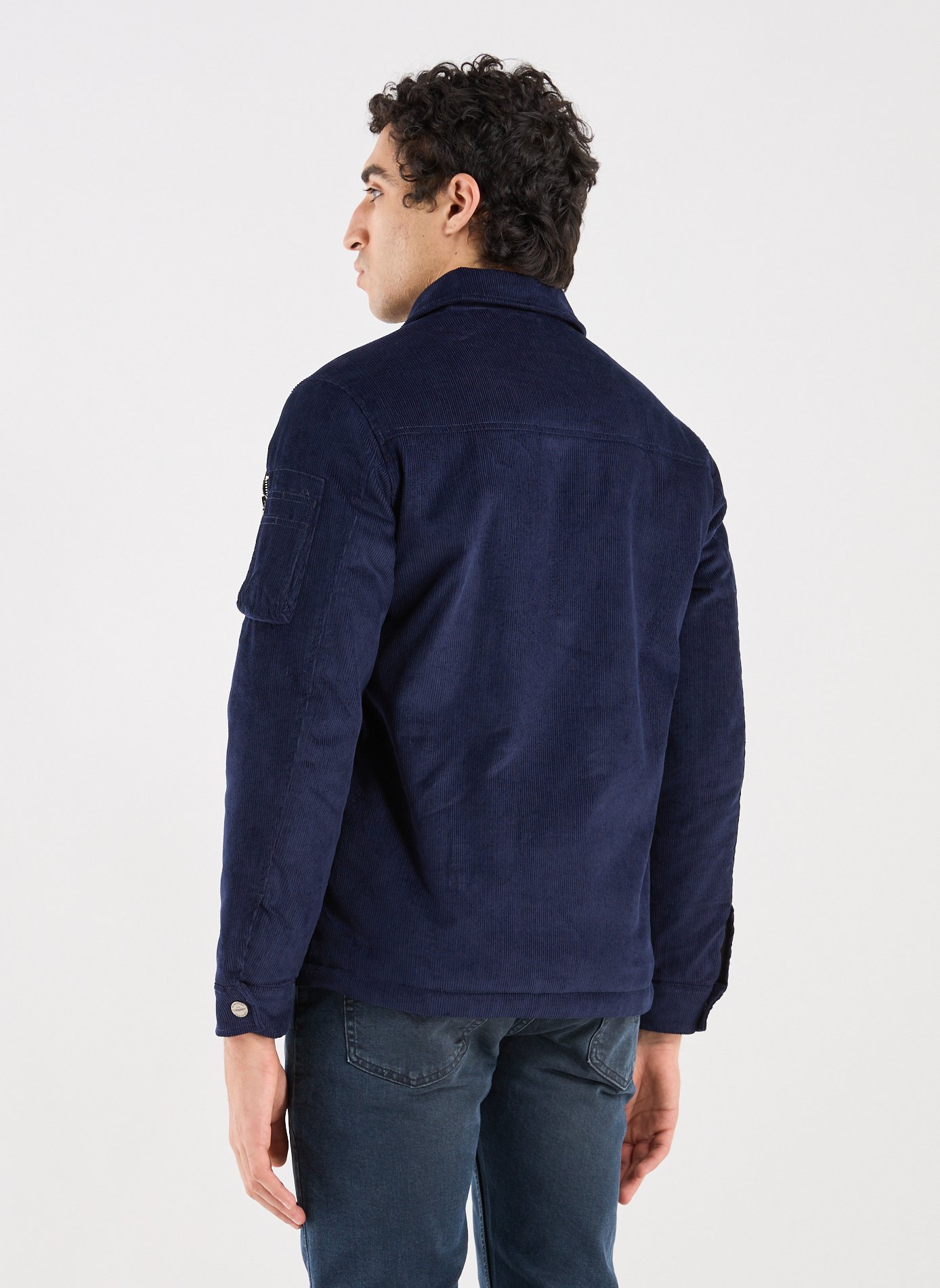 Blouson Cryspin en coton BOMBERS ORIGINAL Bleu