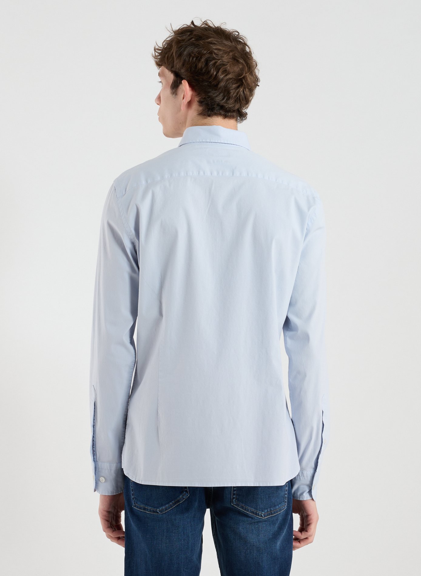  Cotton shirt HACKETT Blue