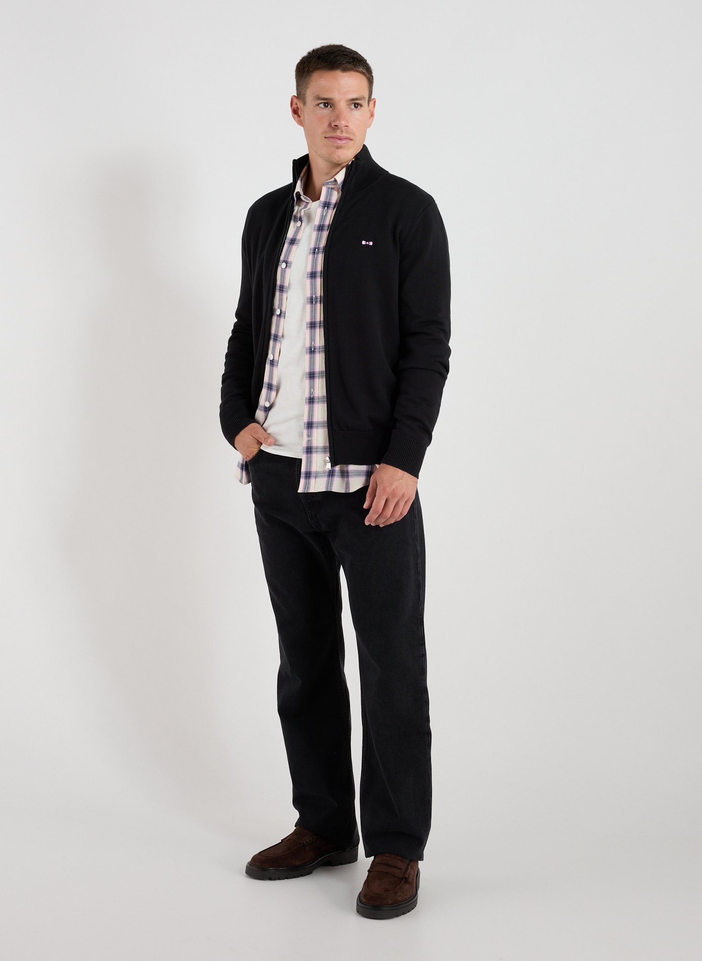 Cotton sweatshirt EDEN PARK Black