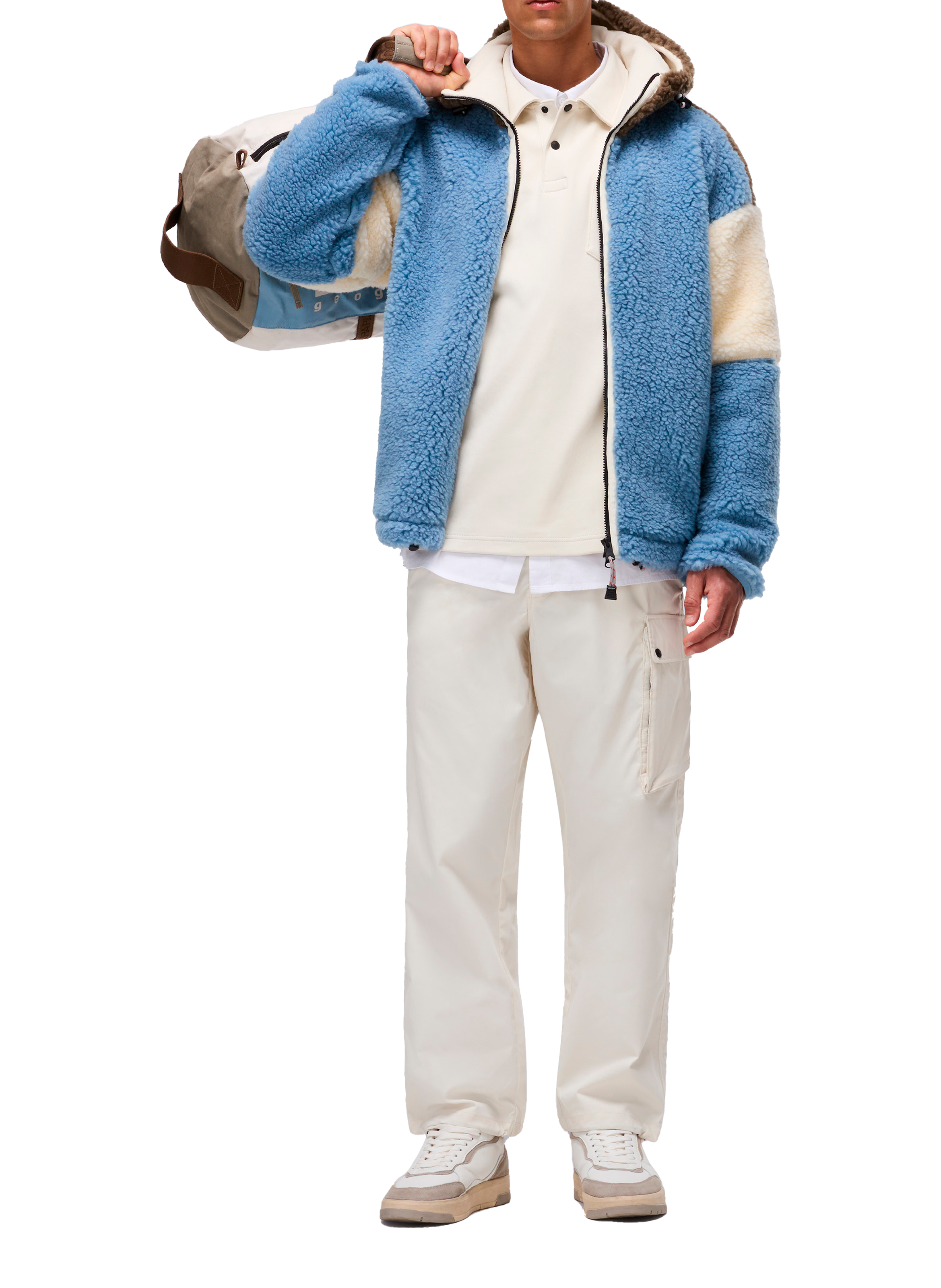 Straight hooded fleece jacket NAPAPIJRI Multicolour