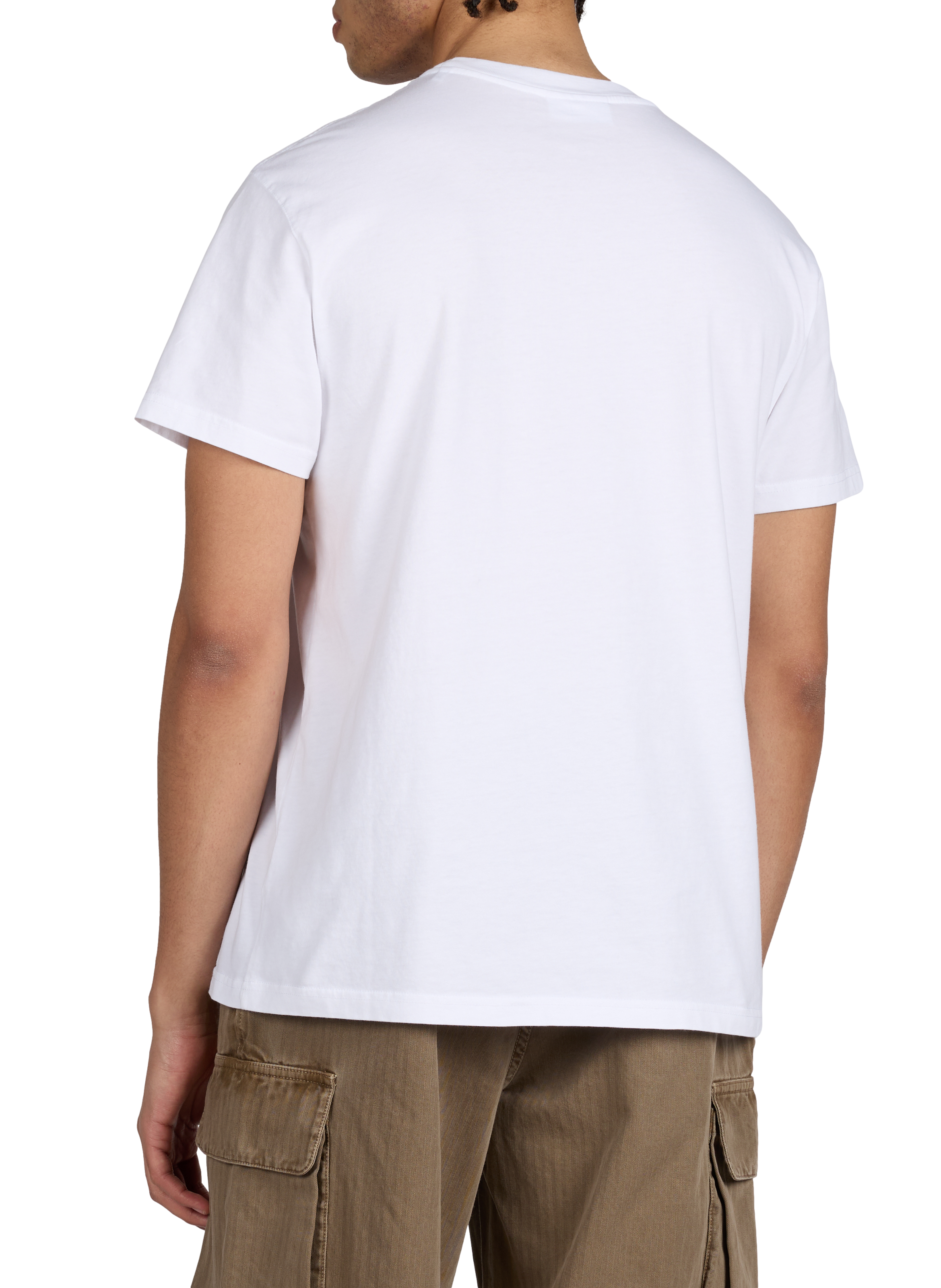 T-shirt Popincourt en coton biologique MAISON LABICHE Blanc