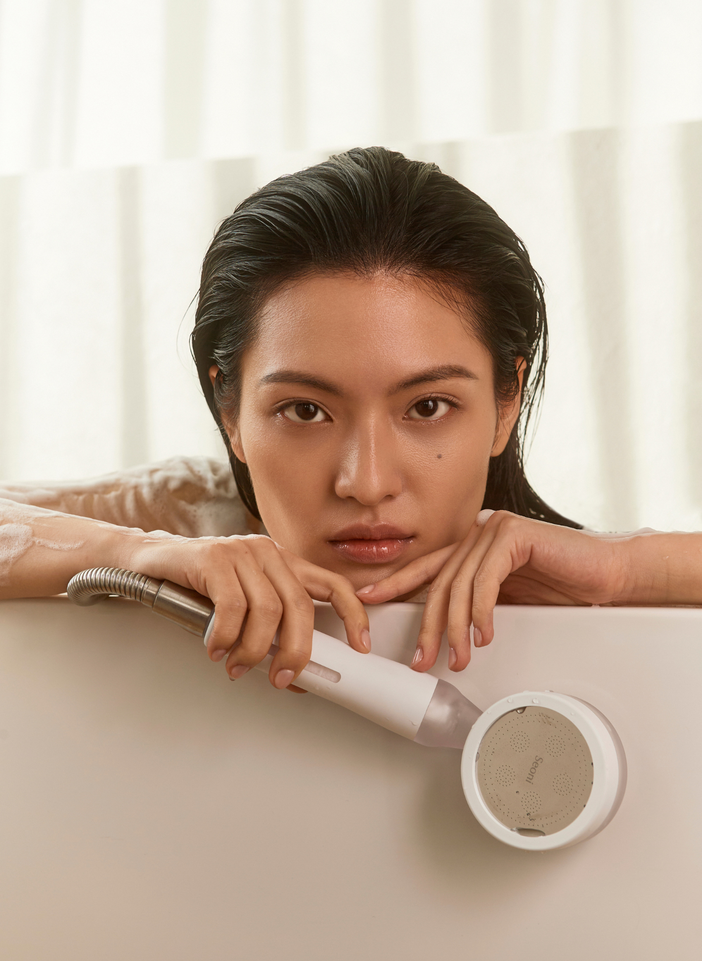 Filtered Shower Head SEONI Blanc