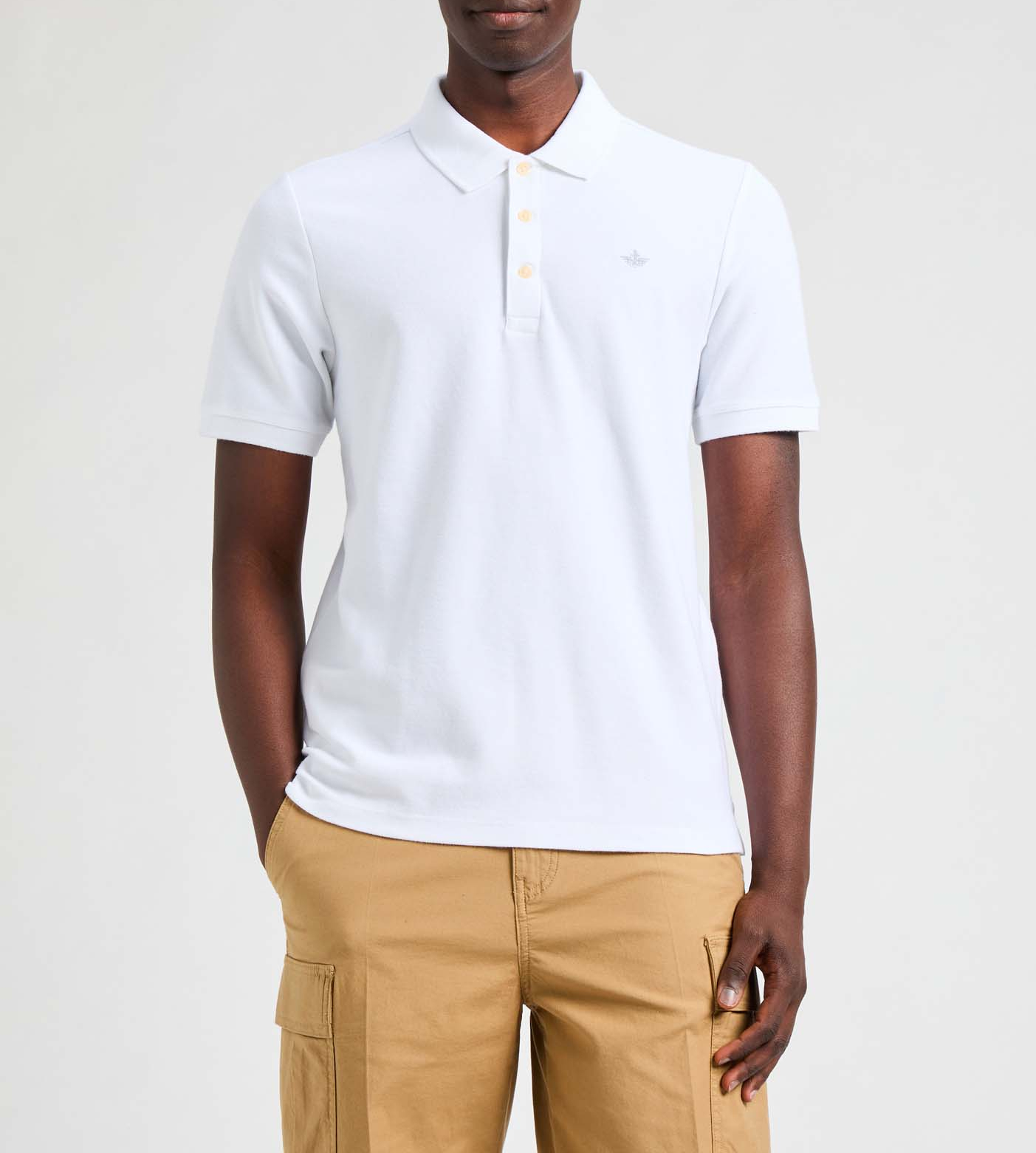 Cotton Riviera Polo Shirt DOCKERS White