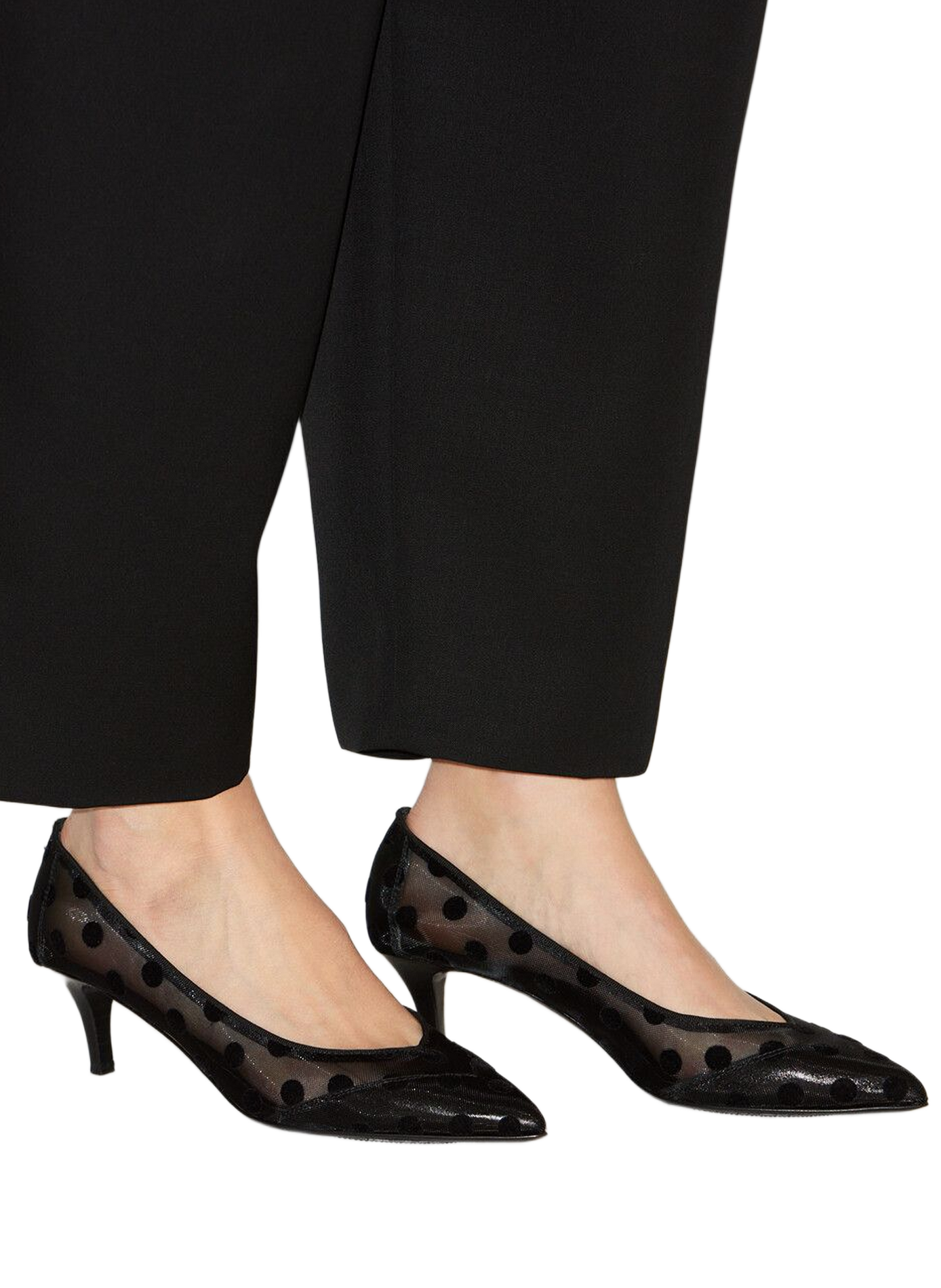 Peleo polka dot tulle pumps ISABEL MARANT Black