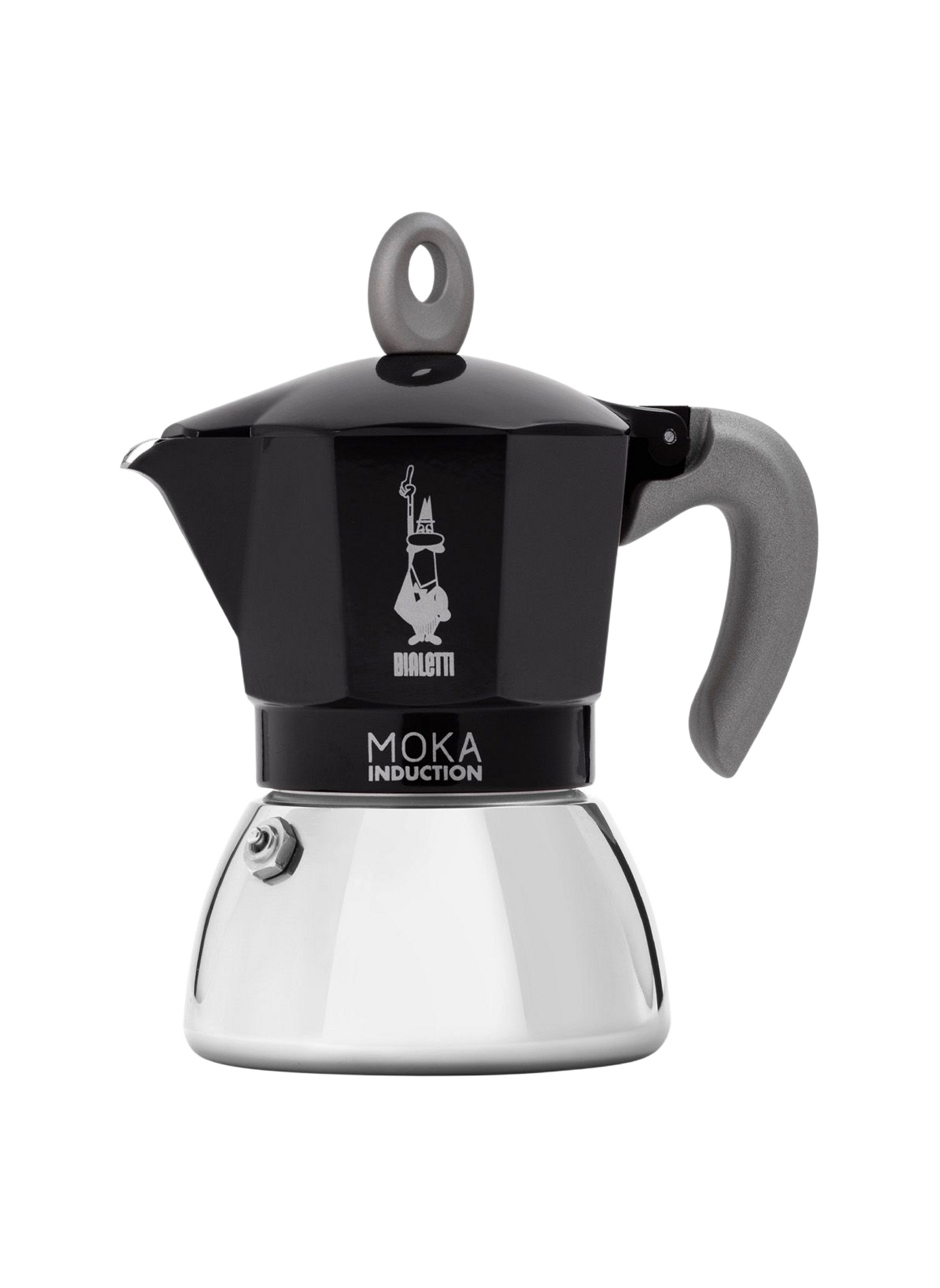Induction Moka coffee maker BIALETTI Black