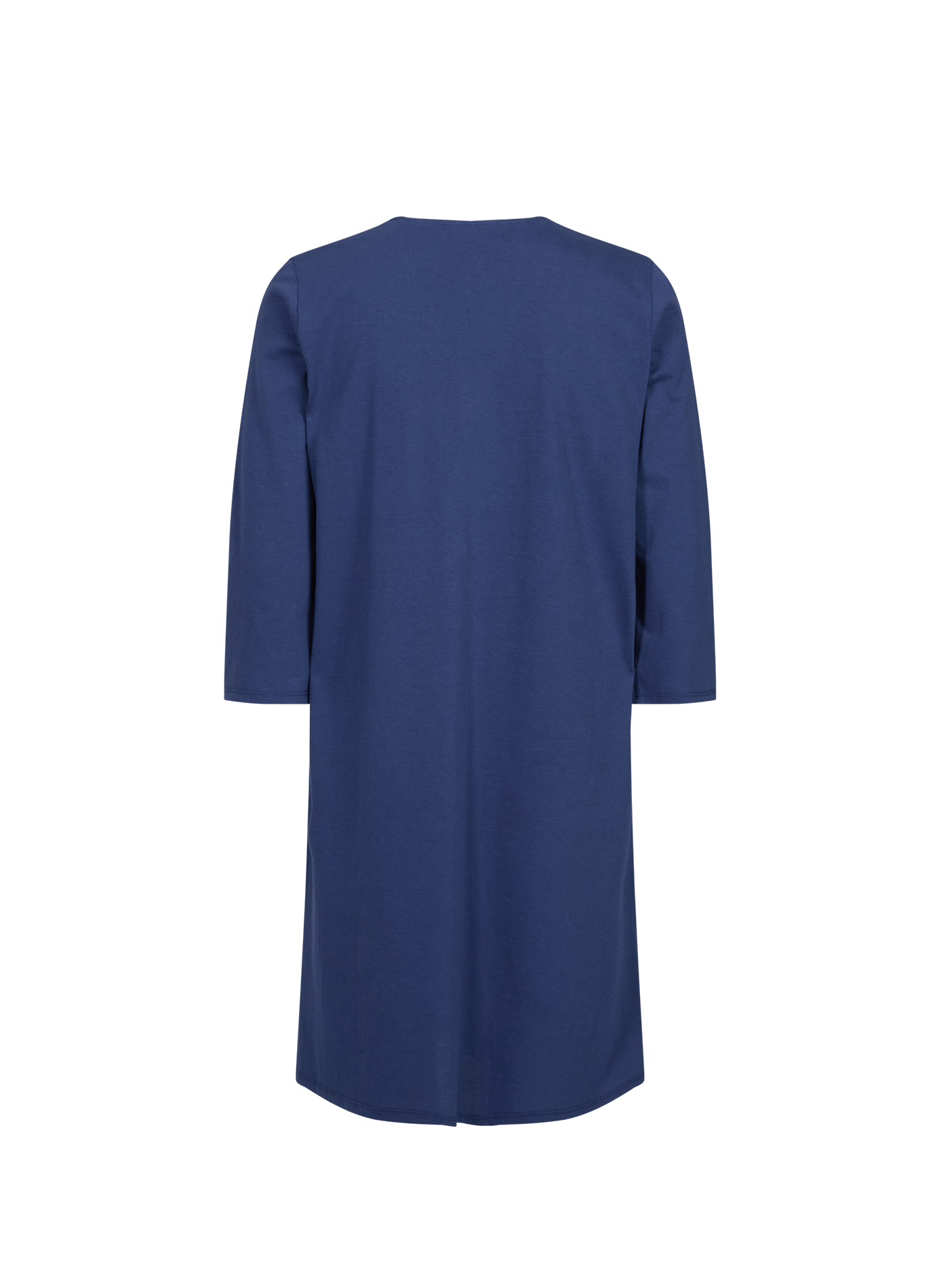 Chemise de nuit Ondine en coton LAURENCE TAVERNIER Bleu