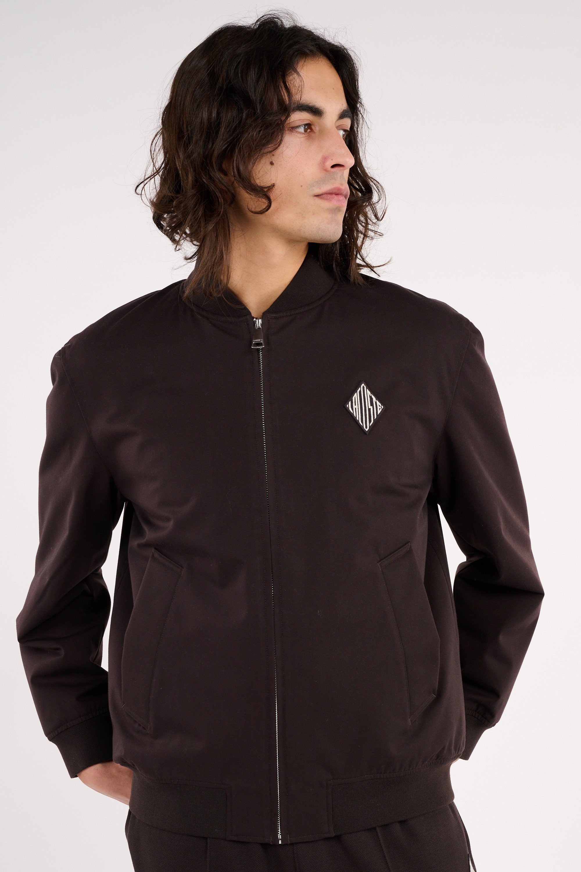 Veste blouson LACOSTE Marron