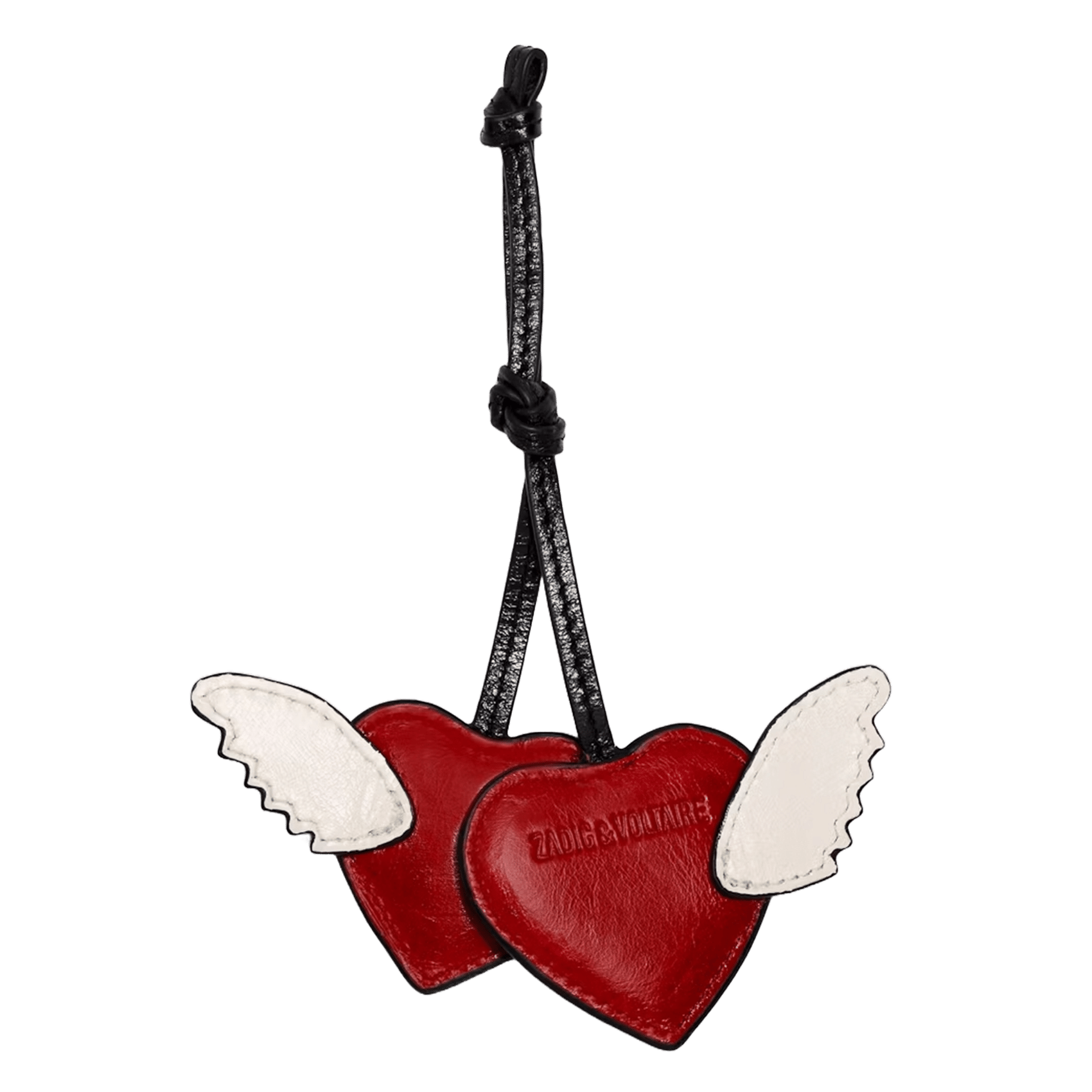 Charms cerises en cuir love cherry ZADIG&VOLTAIRE Rouge