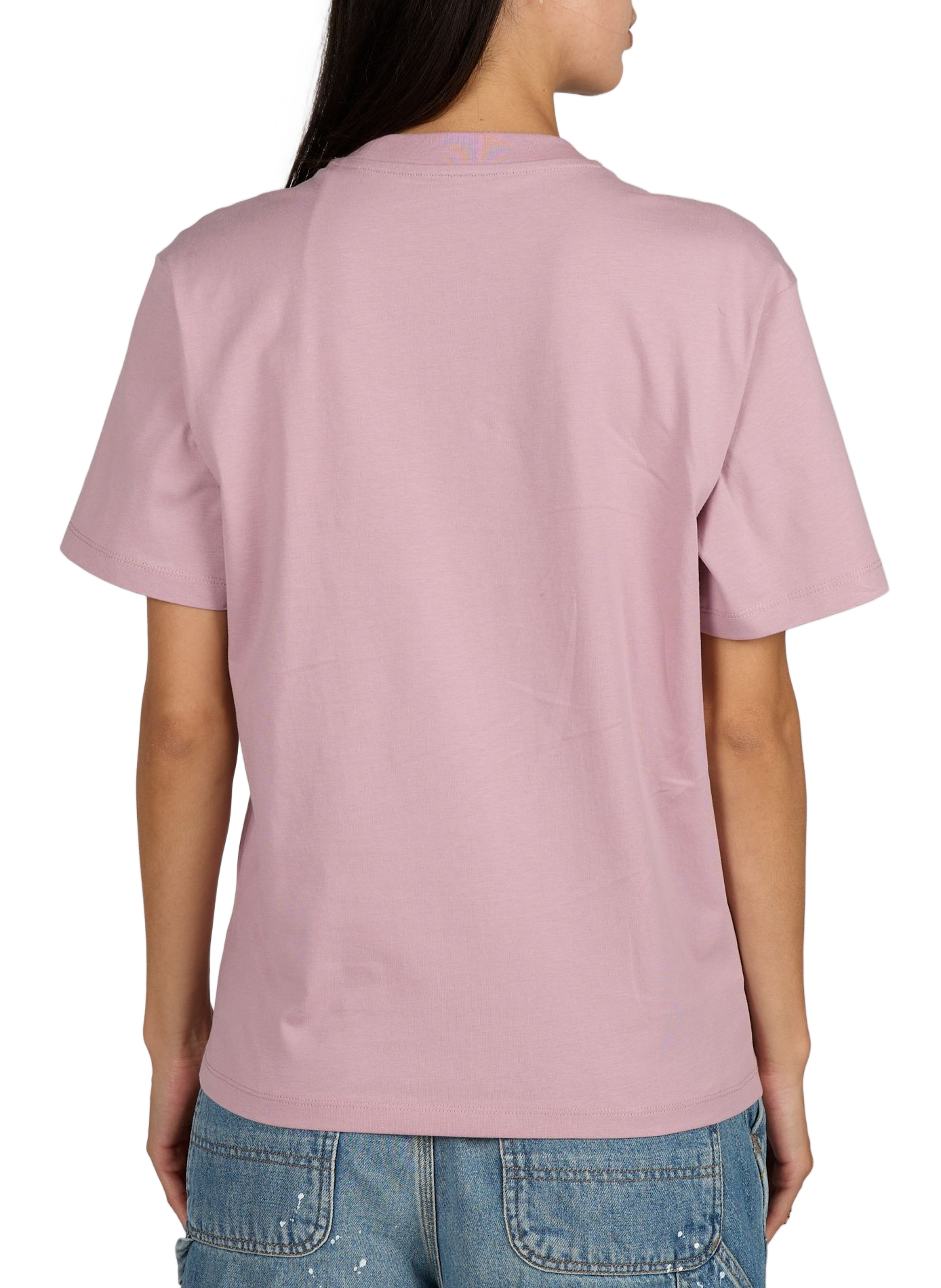Short-sleeve cotton pullover CARHARTT WIP Pink