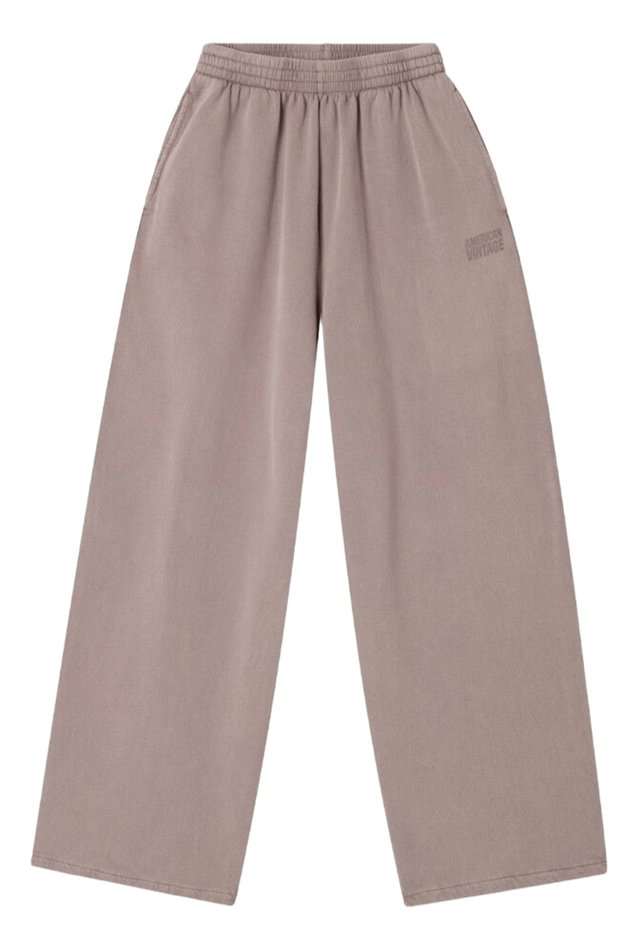 Jogging ample en coton jitbay AMERICAN VINTAGE Gris