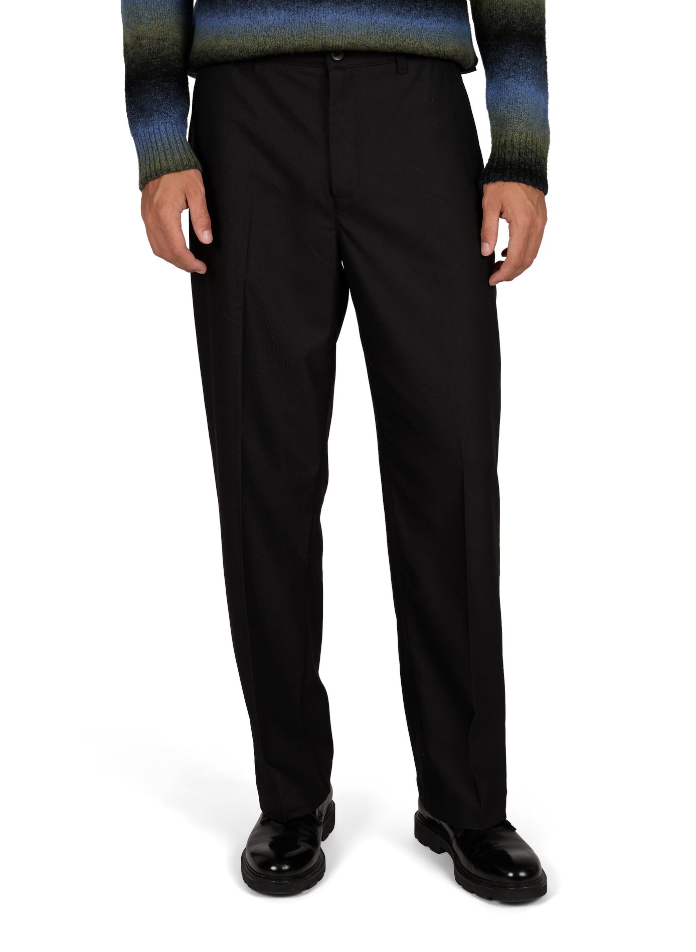 Effen broek LES DEUX Zwart