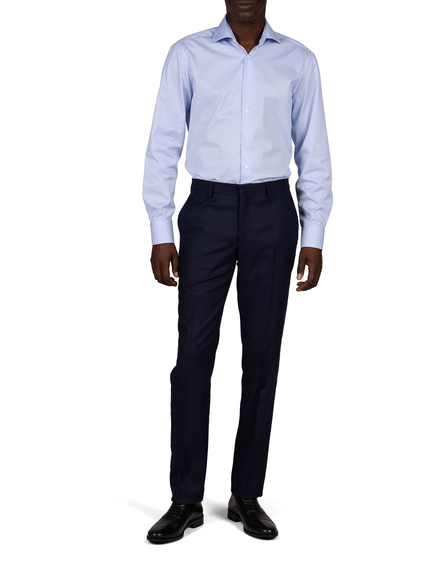 Striped cotton shirt  VAN LAACK Blue
