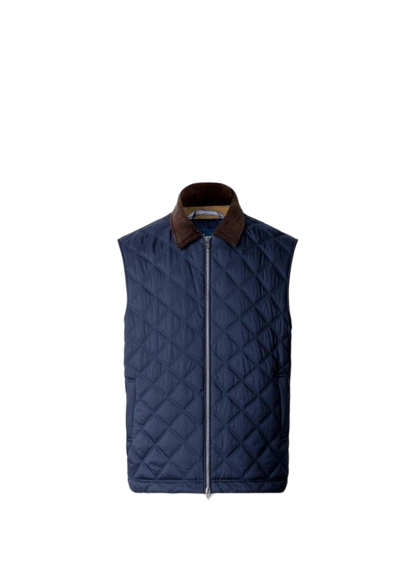 Giacca dritta imbottita con zip FACONNABLE Blu