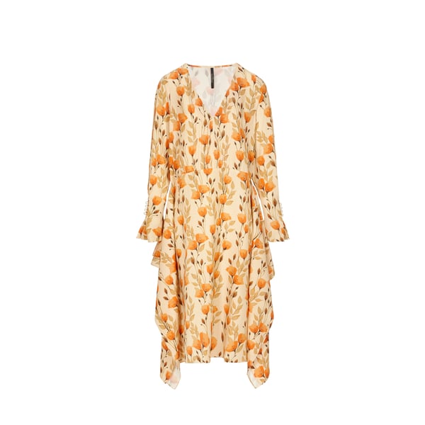 Robe midi Marisole en lyocell