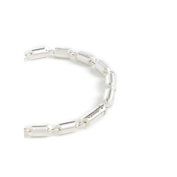 Bracelet segment 25g en argent brossé