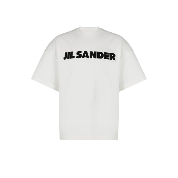 Jil Sander White Cotton T-shirt