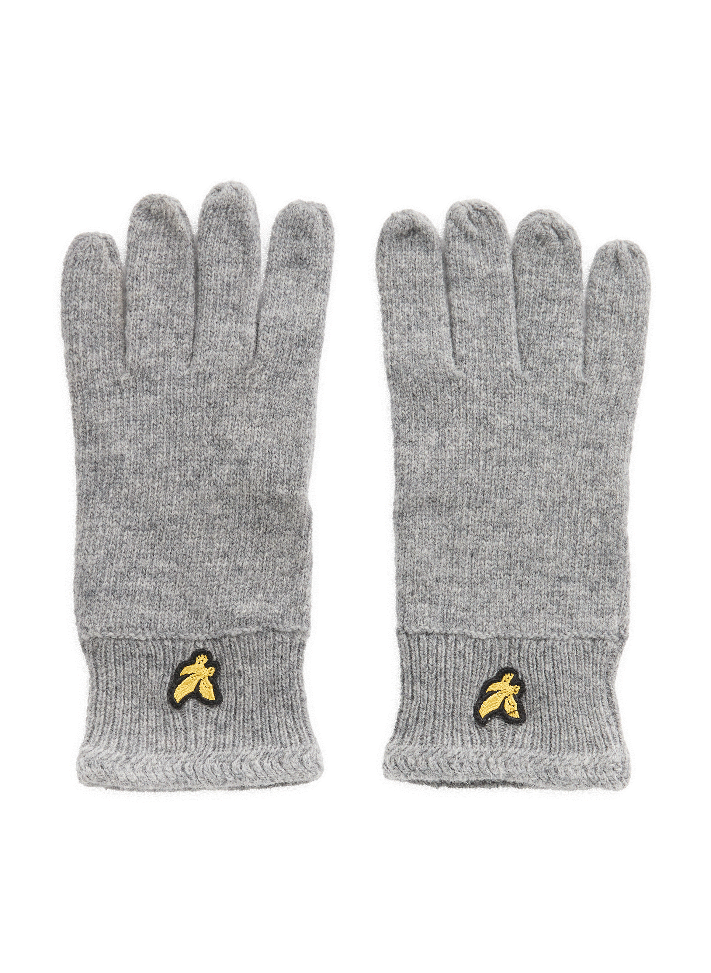 Gants Racked Rib en laine mélangé