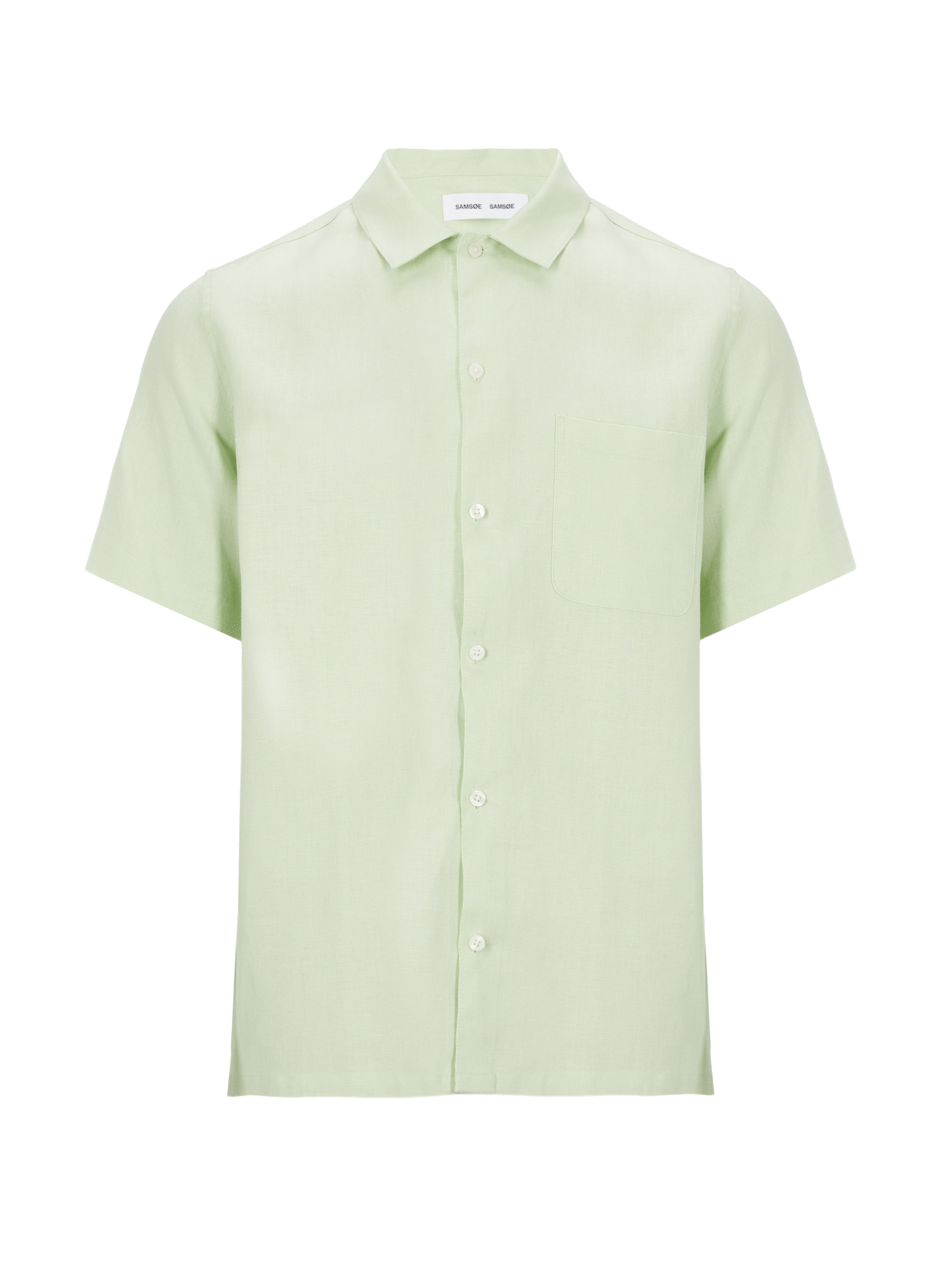 Chemise manches courtes en lin