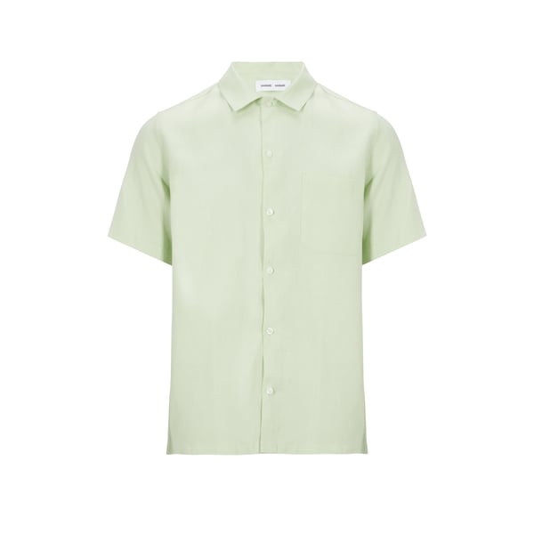Chemise manches courtes en lin