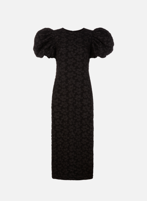Long patterned dress BlackROTATE 