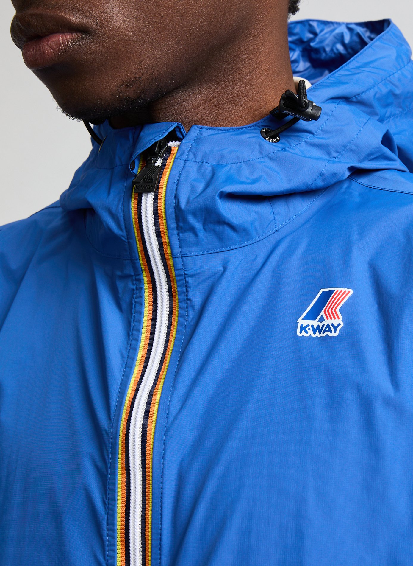 Jacket The real Claude 4.0 K-WAY Blue