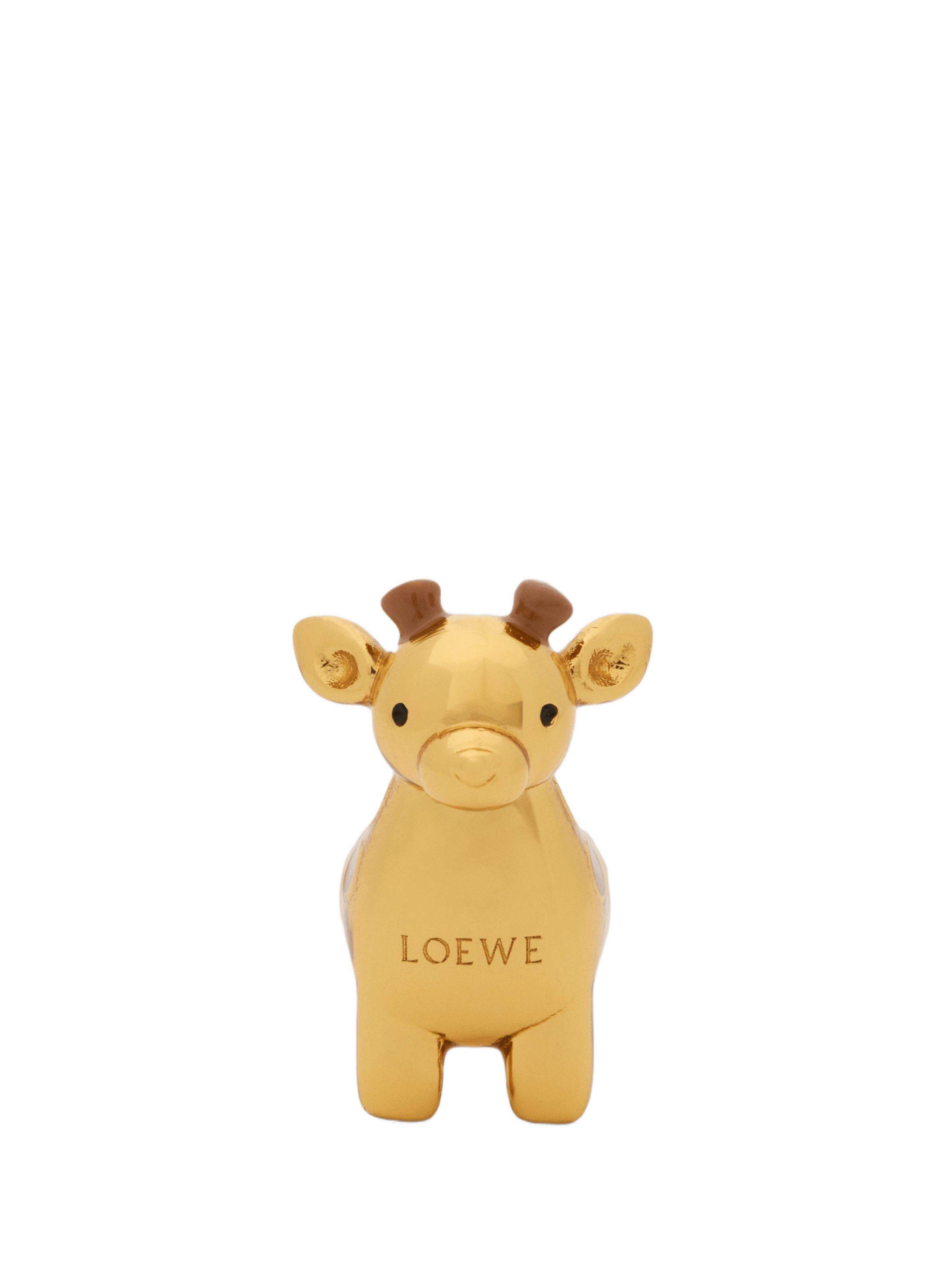 LOEWE Giraffe charm Golden