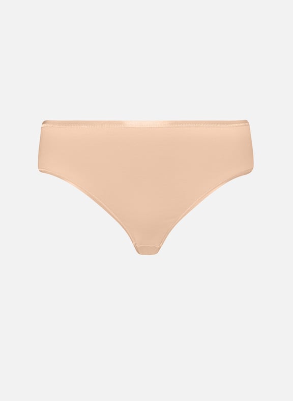 Culotte Seamless en coton Beige by HANRO HANRO Culotte Seamless en coton Beige