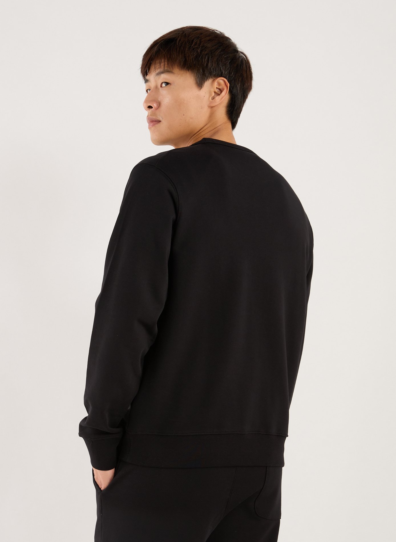 Cotton sweatshirt AU PRINTEMPS PARIS Black