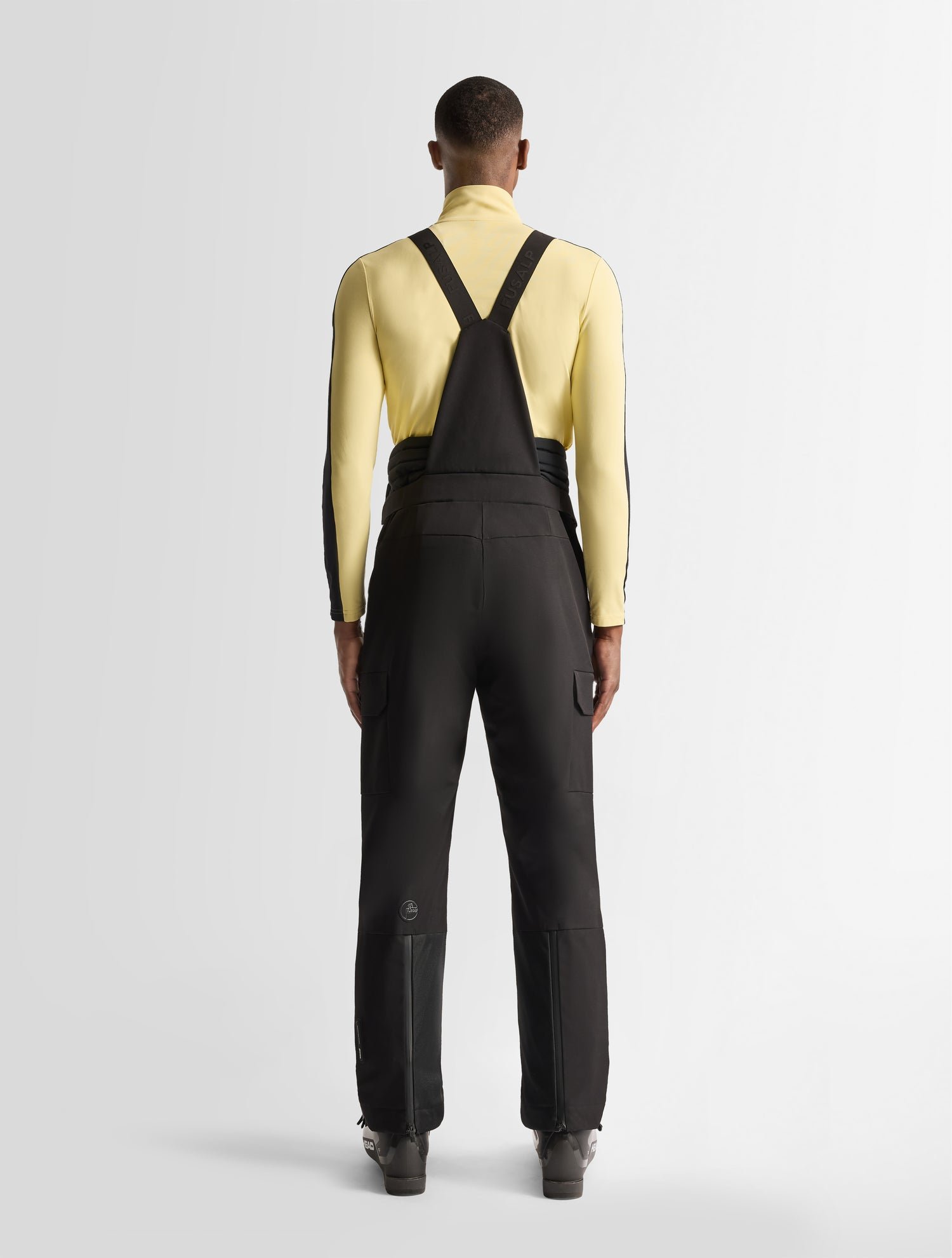 Pantalon de ski nino coupe regular FUSALP Noir