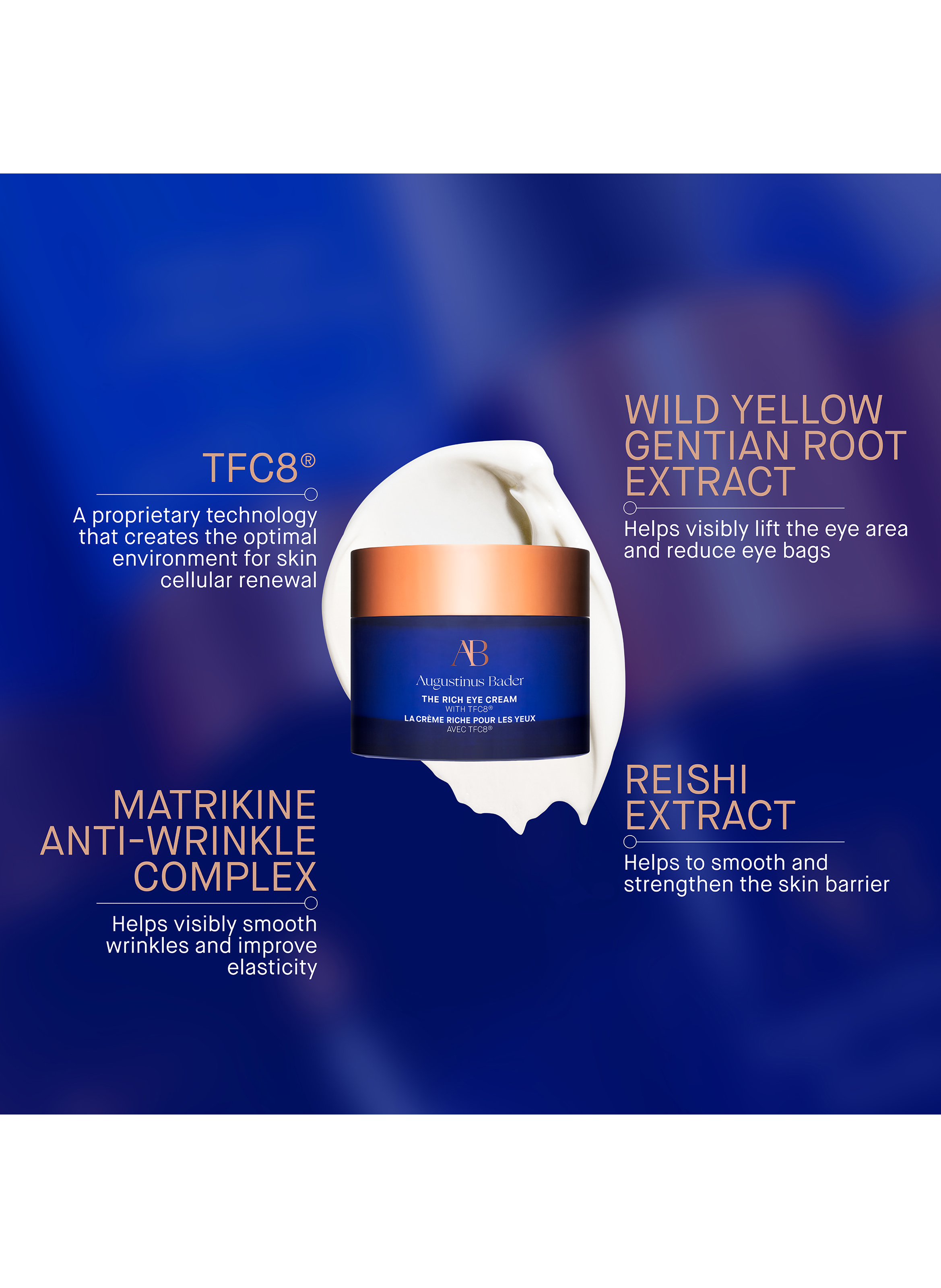 The Rich Eye Cream avec TFC8® AUGUSTINUS BADER No color