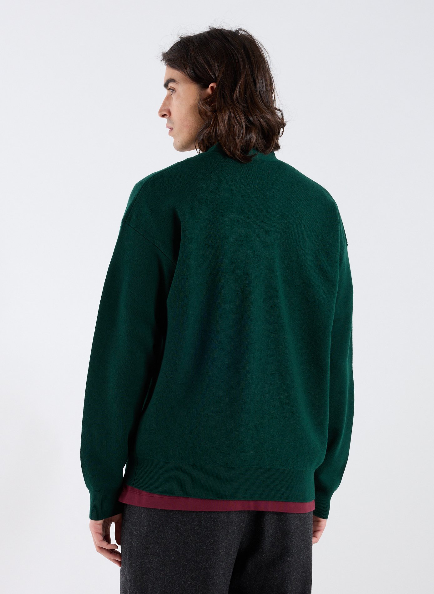 Le cardigan Drôle  DROLE DE MONSIEUR Vert
