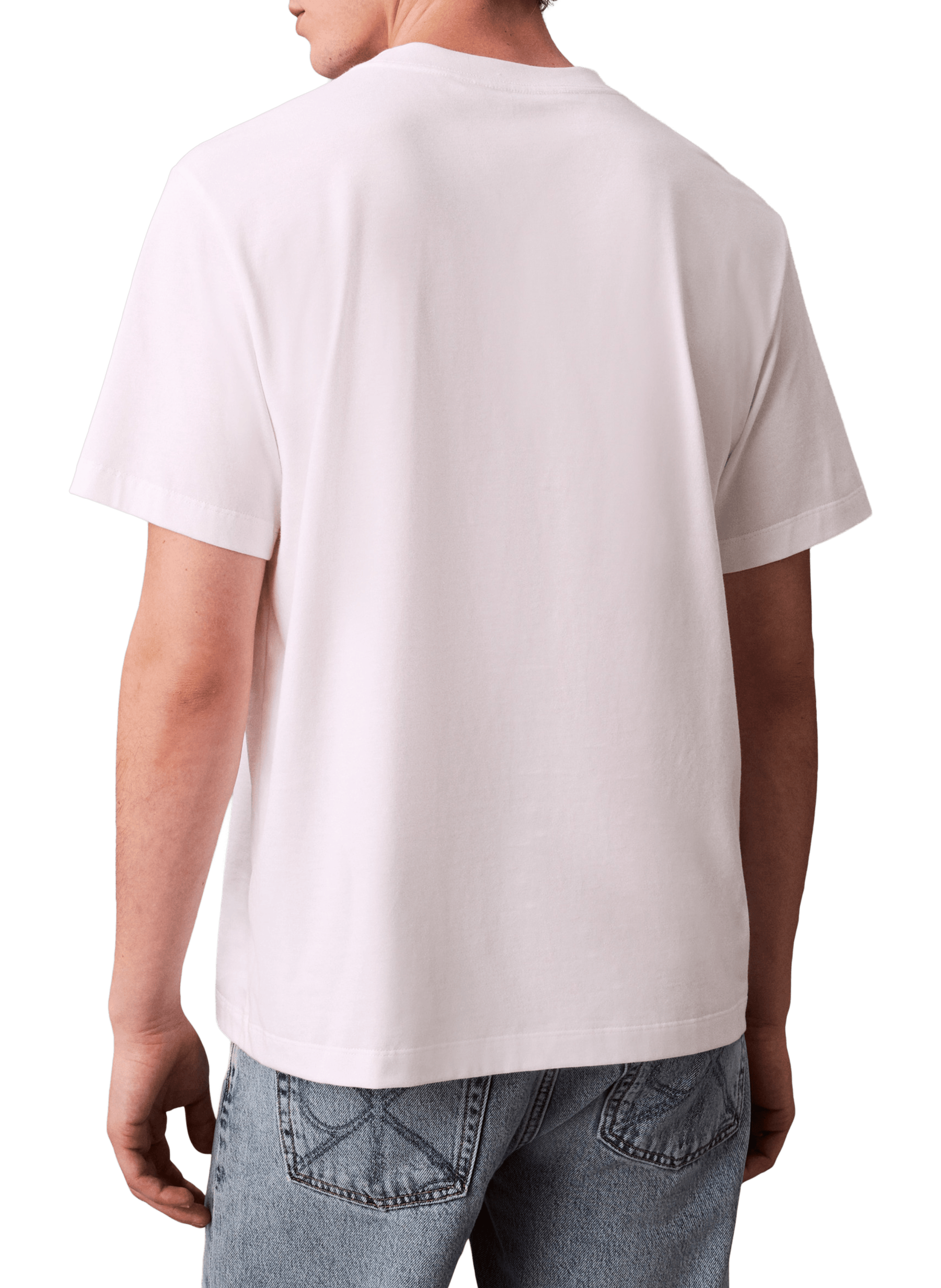 Cotton Logo T-shirt CALVIN KLEIN White