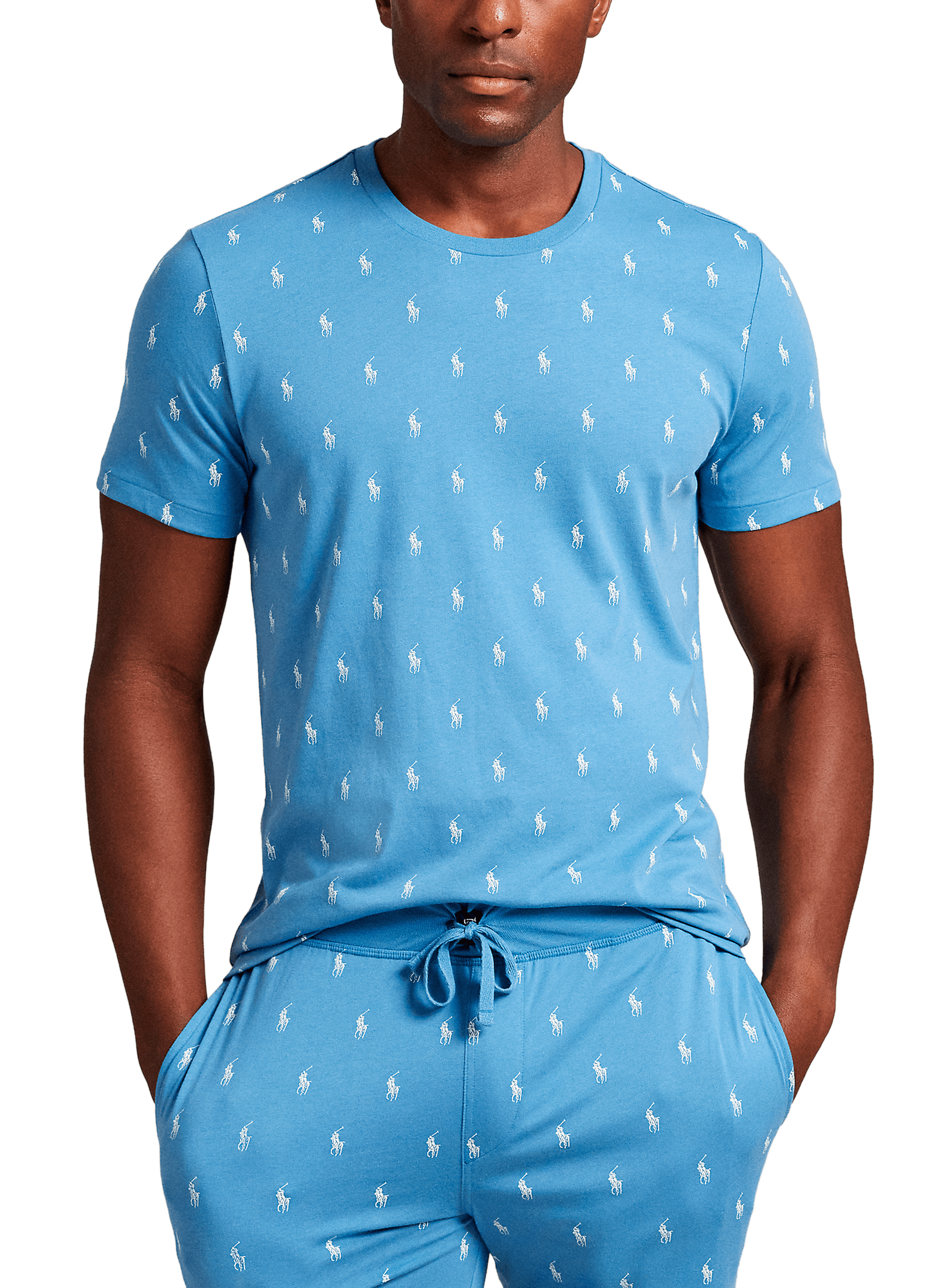 POLO RALPH LAUREN Pyjama T-shirt Blue