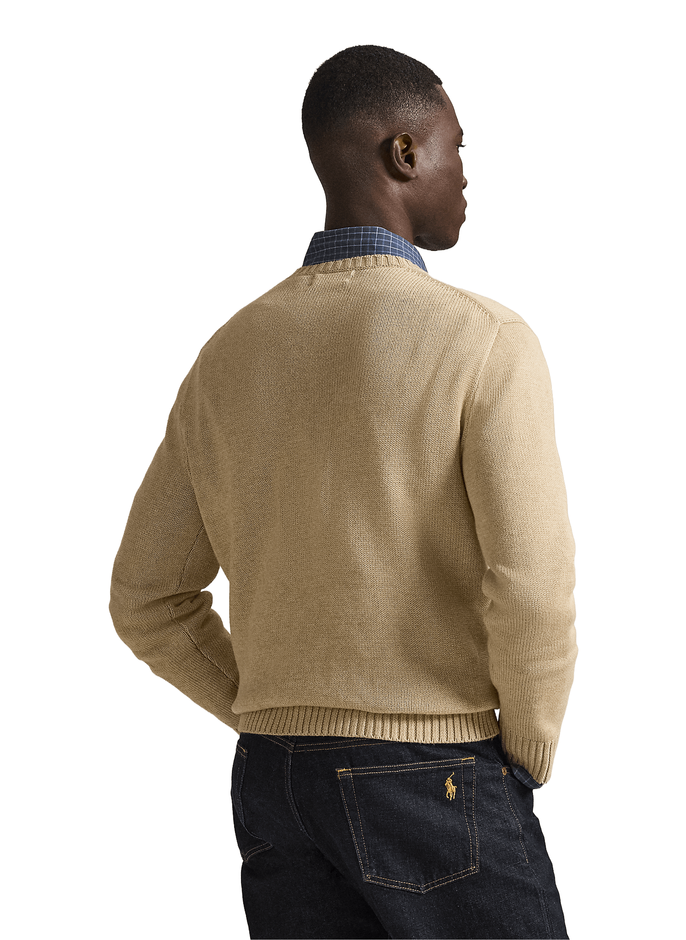Straight cotton knit jumper POLO RALPH LAUREN Multicolour
