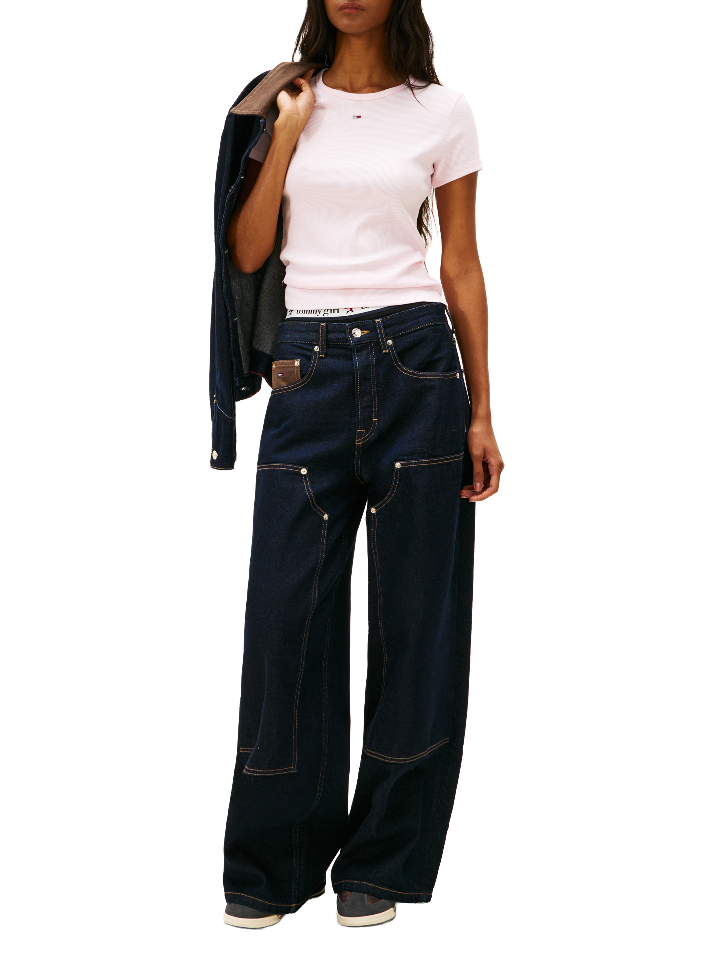  Logo T-shirt TOMMY HILFIGER Pink