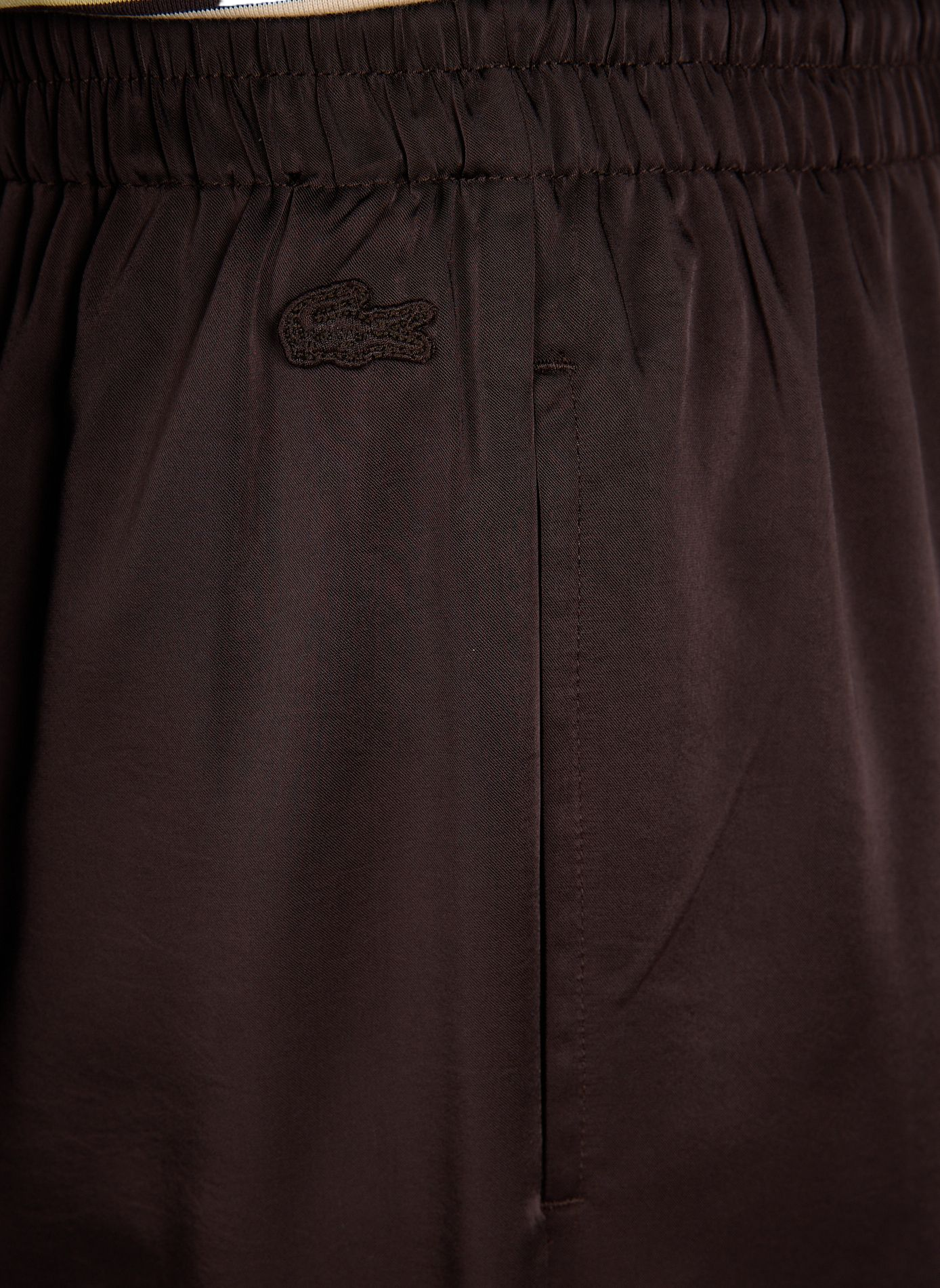 T-shirt manches longues à rayures LACOSTE Multicolore