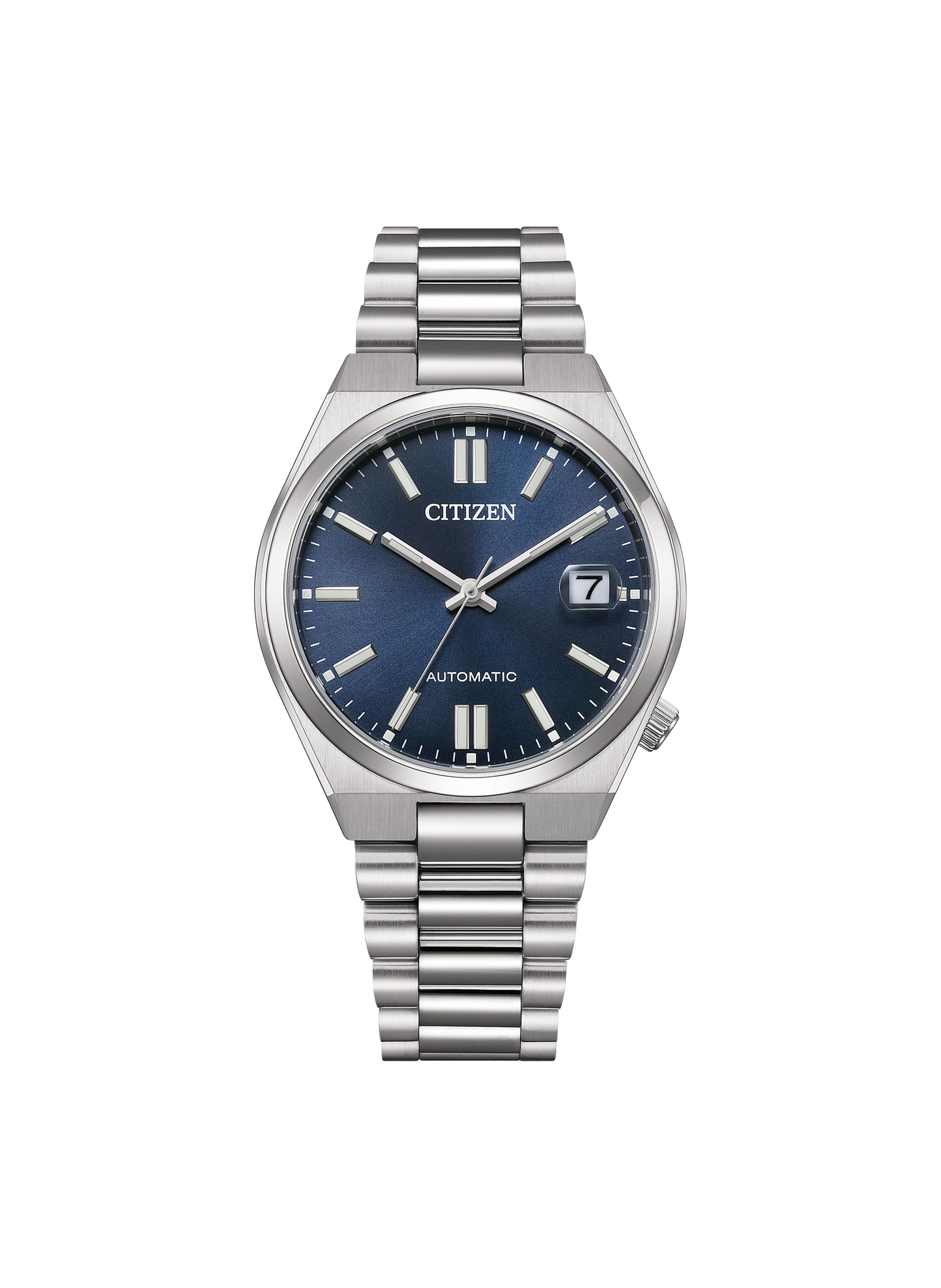 Montre automatique Tsuyosa en acier inoxydable CITIZEN Bleu