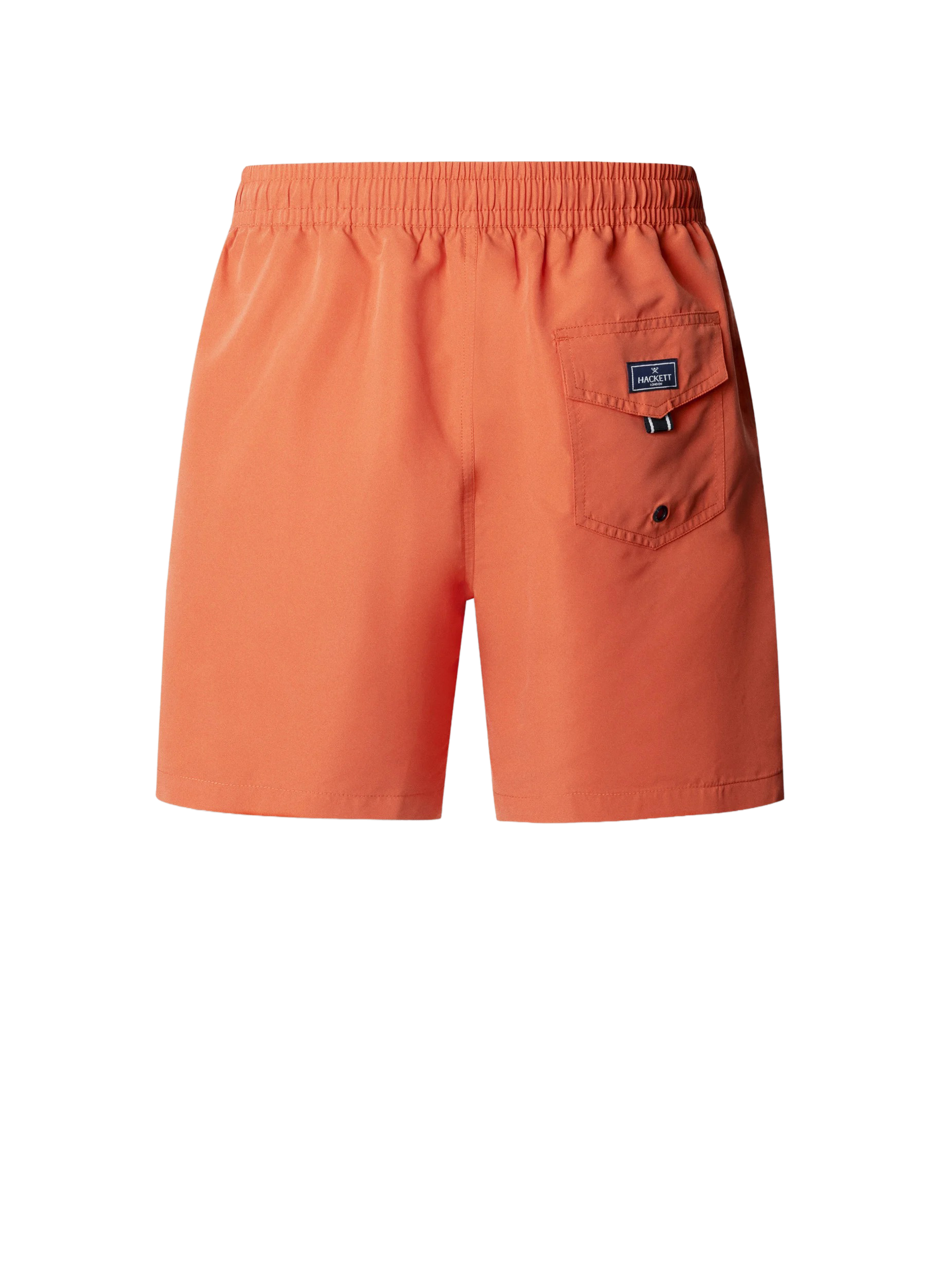 Short de bain uni HACKETT Orange