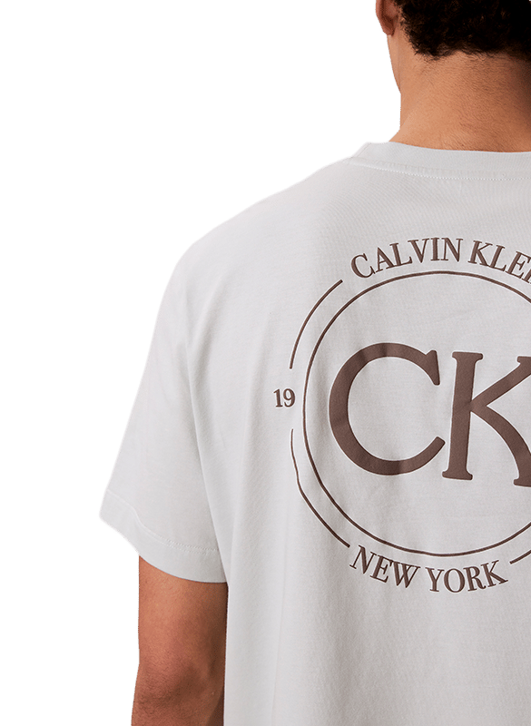 Cotton Logo T-shirt CALVIN KLEIN Green
