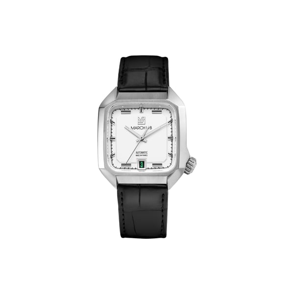 Montre automatique AM2 Slim en cuir Montre automatique AM2 Slim en cuir